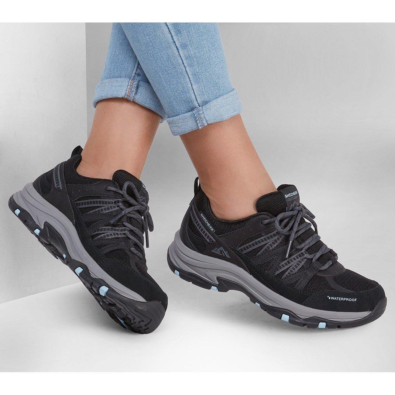 BLACK/BLUE - Skechers - Casual Low-Top Trainers - 6