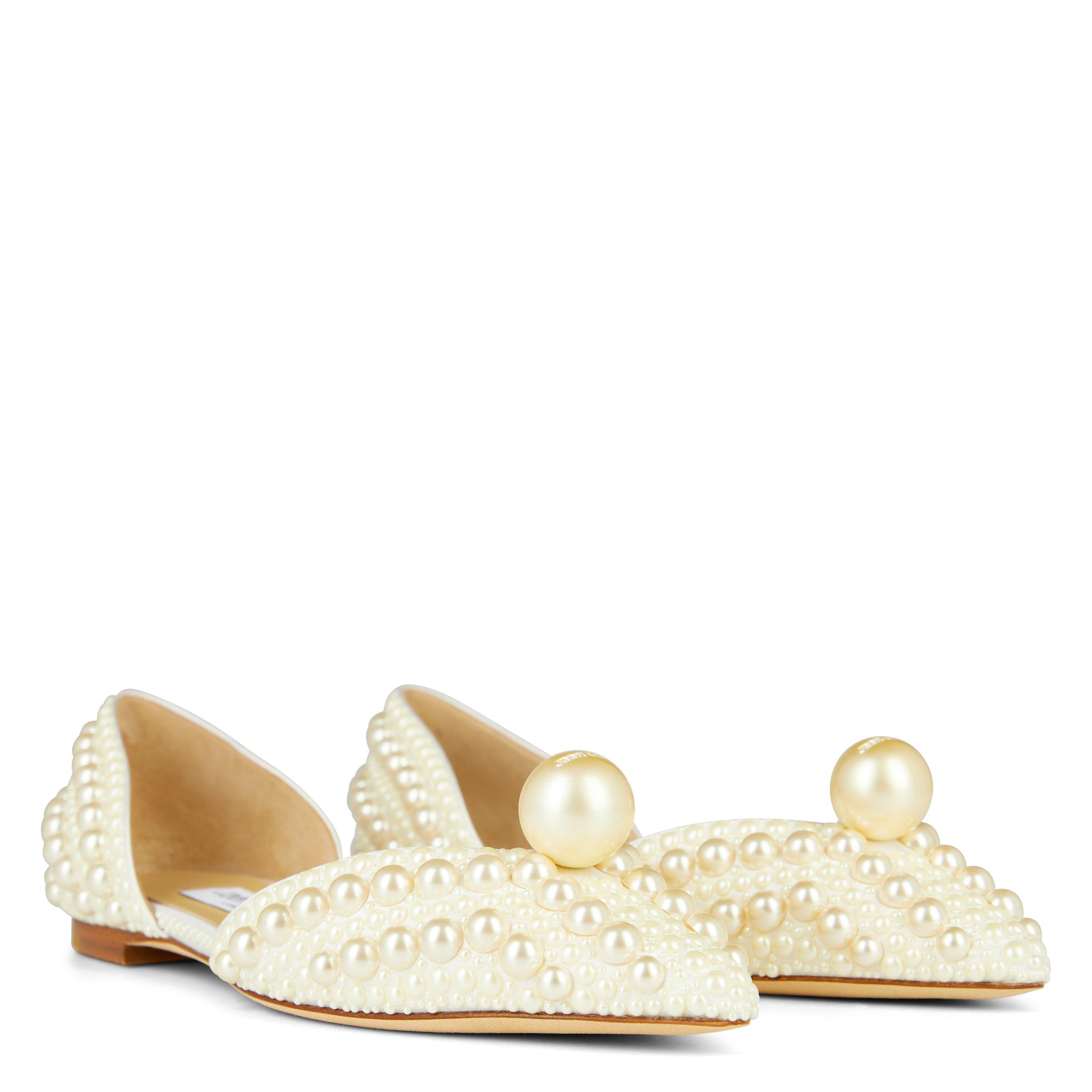 Ivory - Jimmy Choo - Sabine Flats - 4