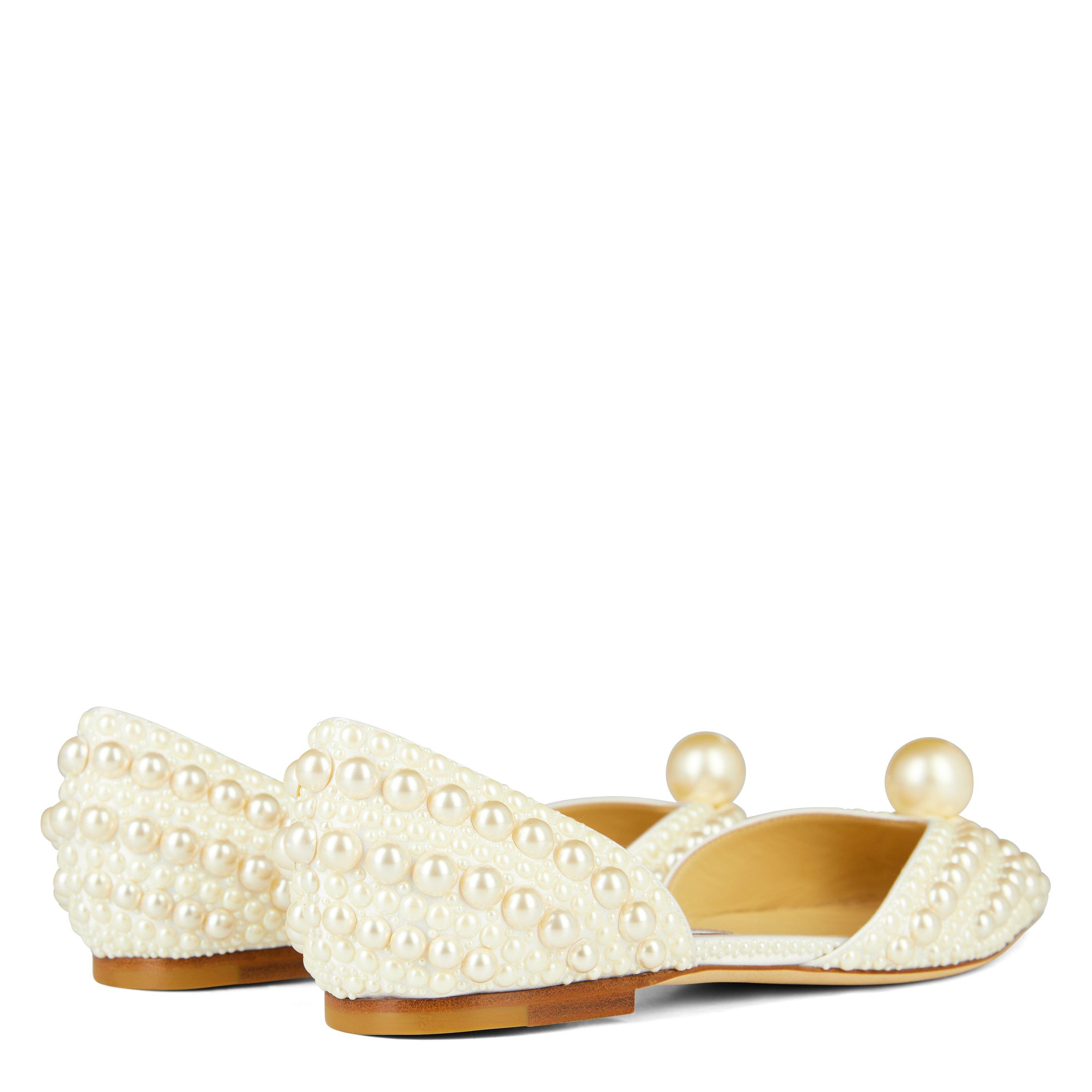 Ivory - Jimmy Choo - Sabine Flats - 5