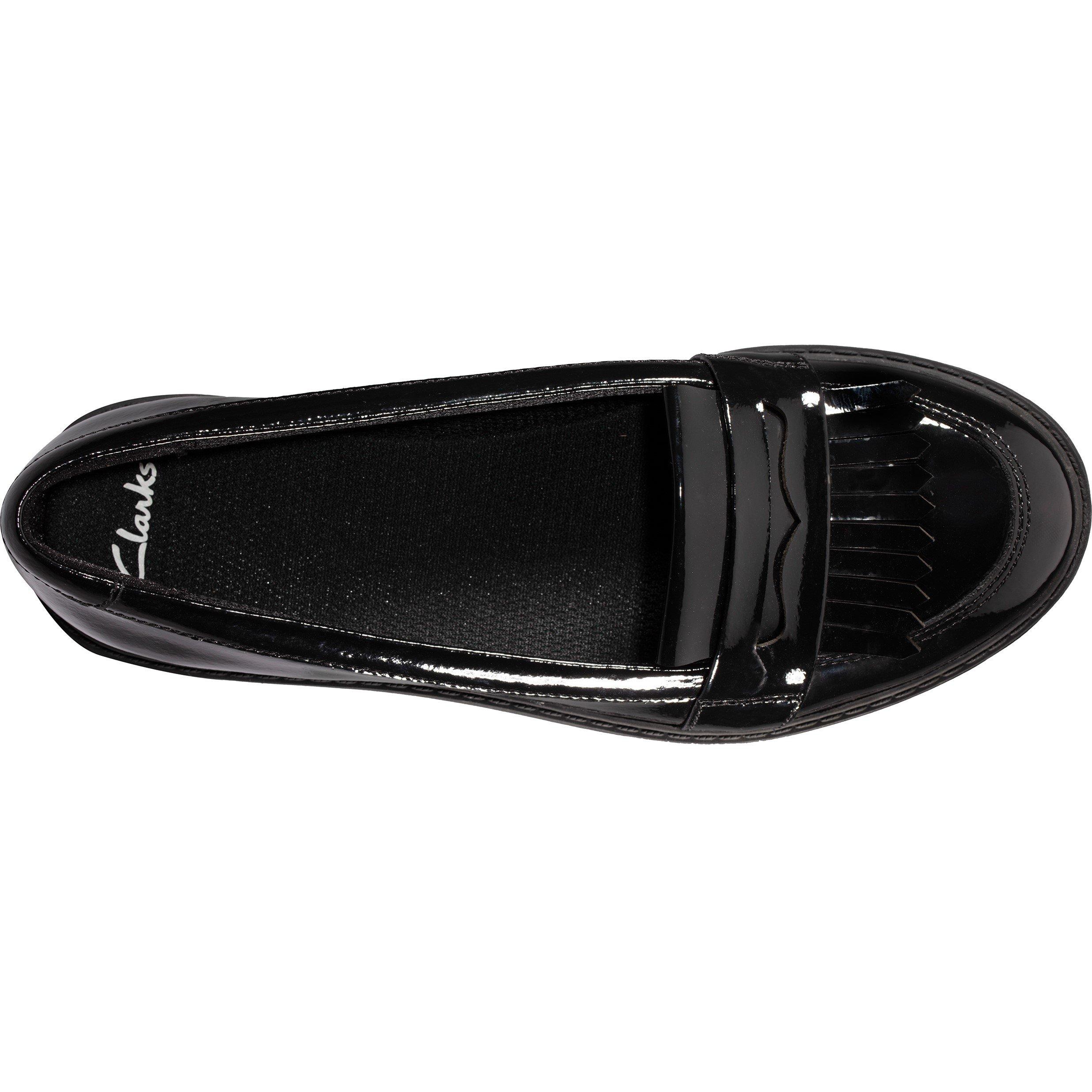 Scala Clarks 3f Clarks 'Scala Bloom' – Girls Slip On Ballet Shoe