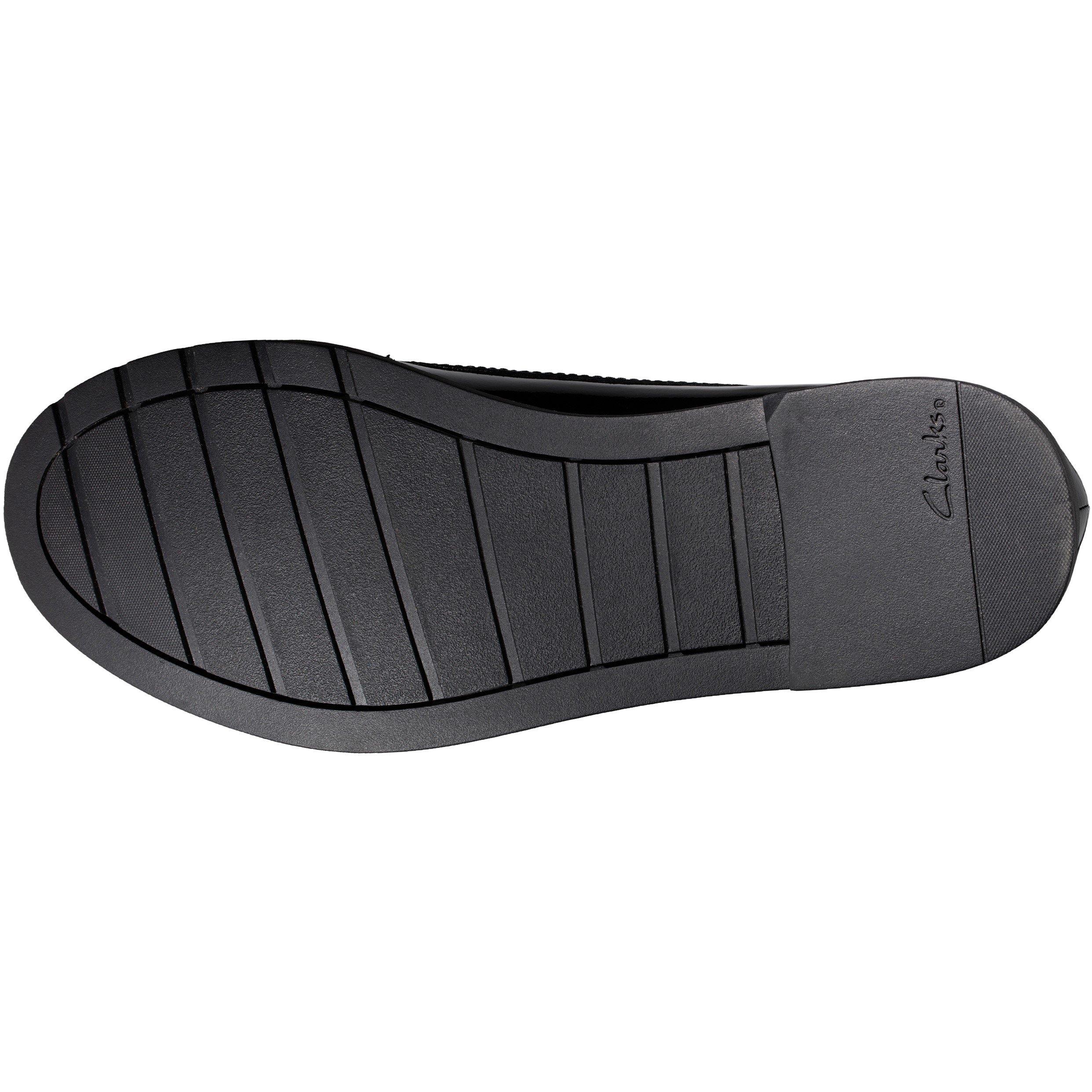 Noir verni - Clarks - Scala Bright Loafers Juniors - 7