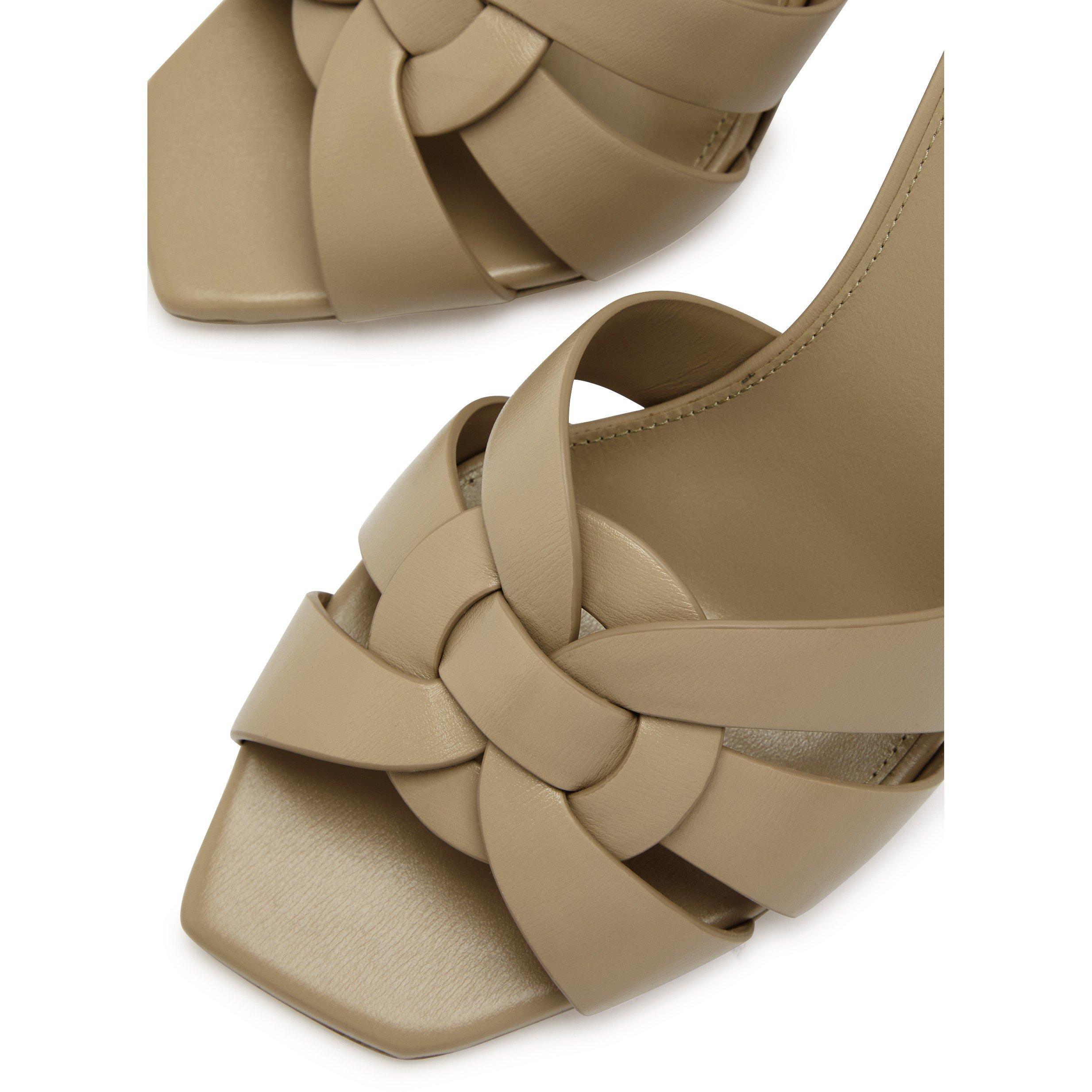NUDE - Saint Laurent - TRIBUTE MULE SANDAL 85 - 4