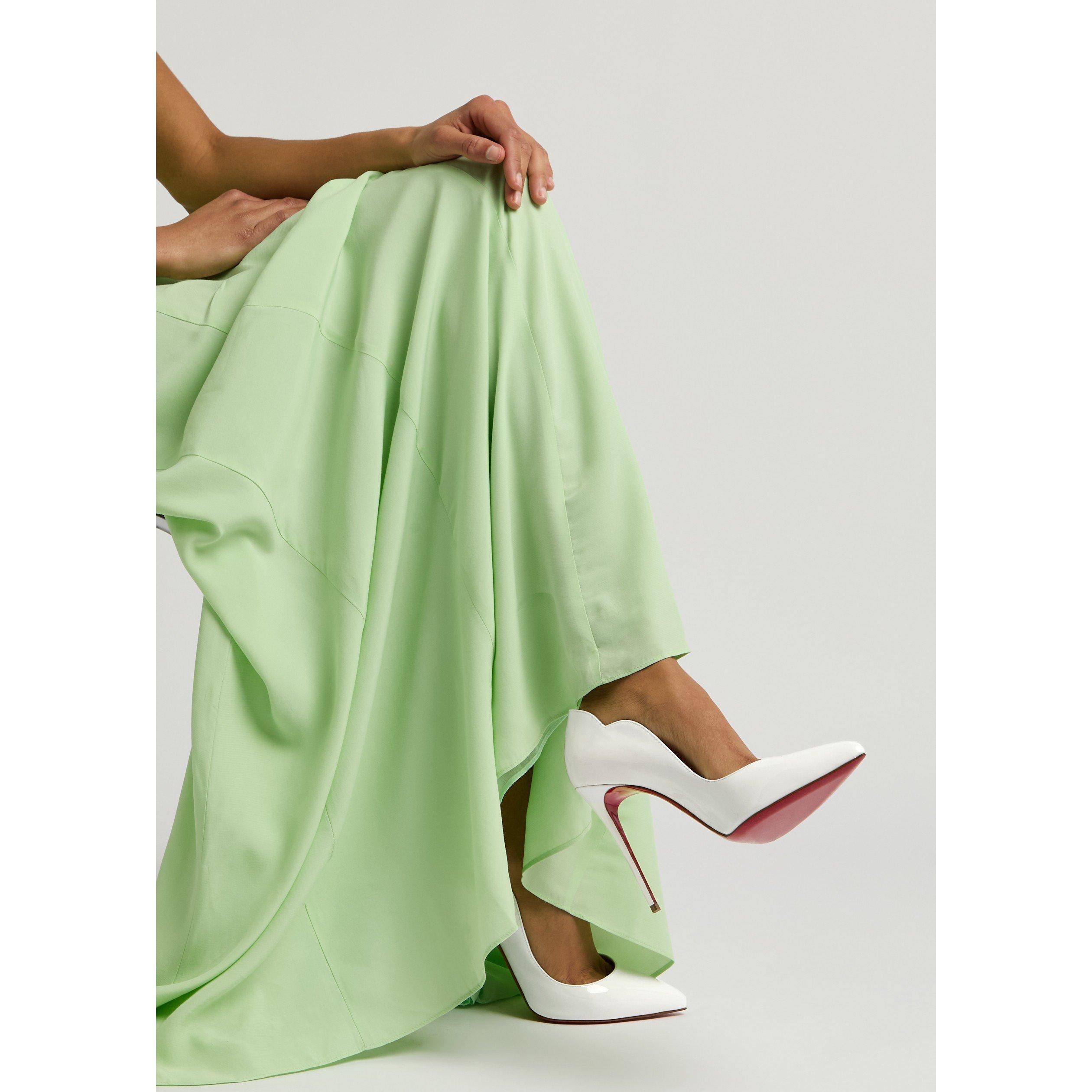 WHITE - Christian Louboutin - HOT CHICK PATENT PUMP 100 - 3