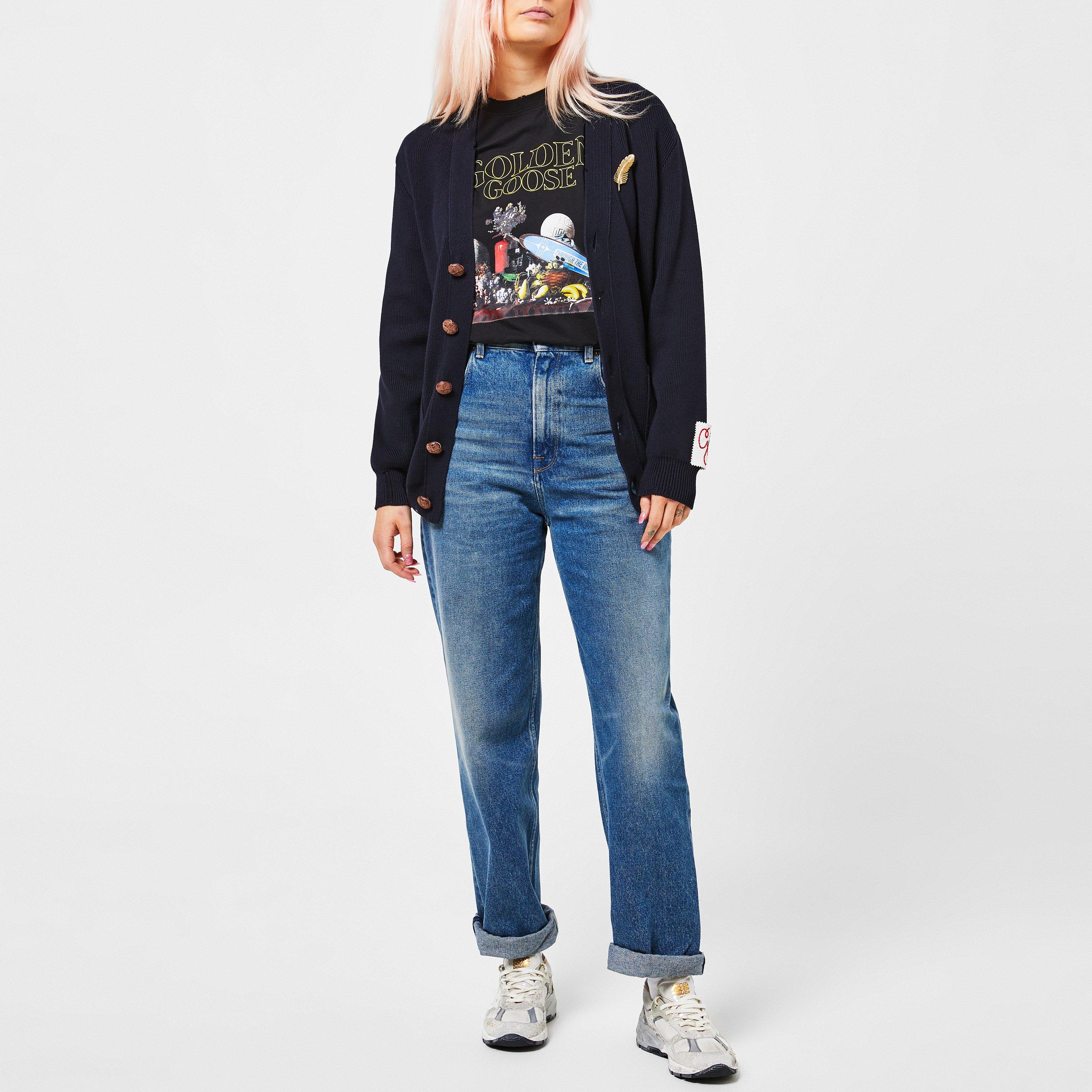 Wht/Slvr 80185 - Golden Goose - Running Dad - 7