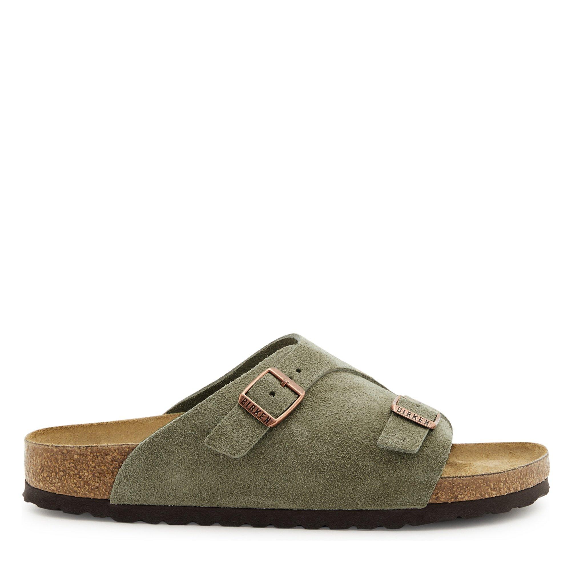 TAUPE - Birkenstock - ZURICH SUEDE SANDAL - 1