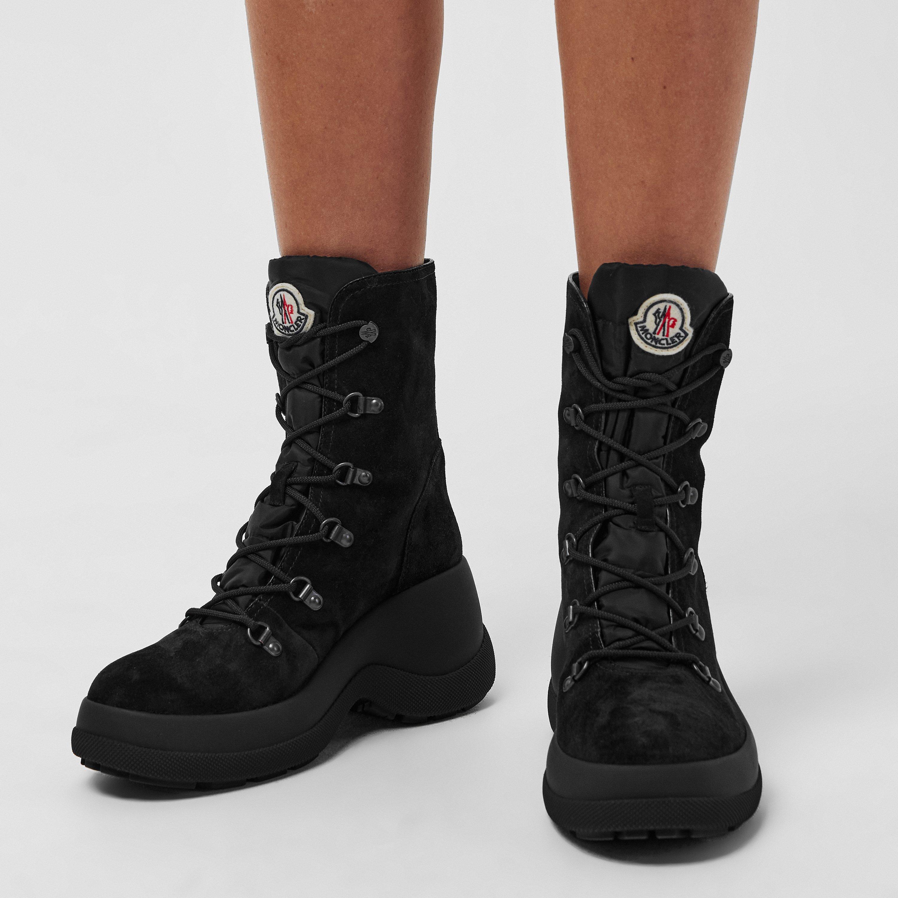 Black 999 - Moncler - Resile Trek Water-Resistant Ankle Boots - 3