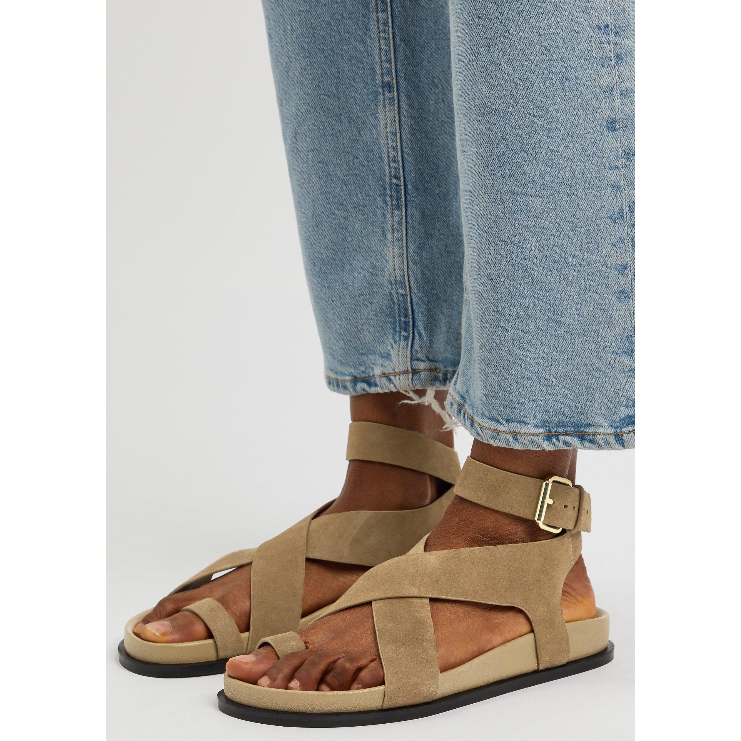 TAN - Unknown - JALEN SUEDE SANDAL - 3
