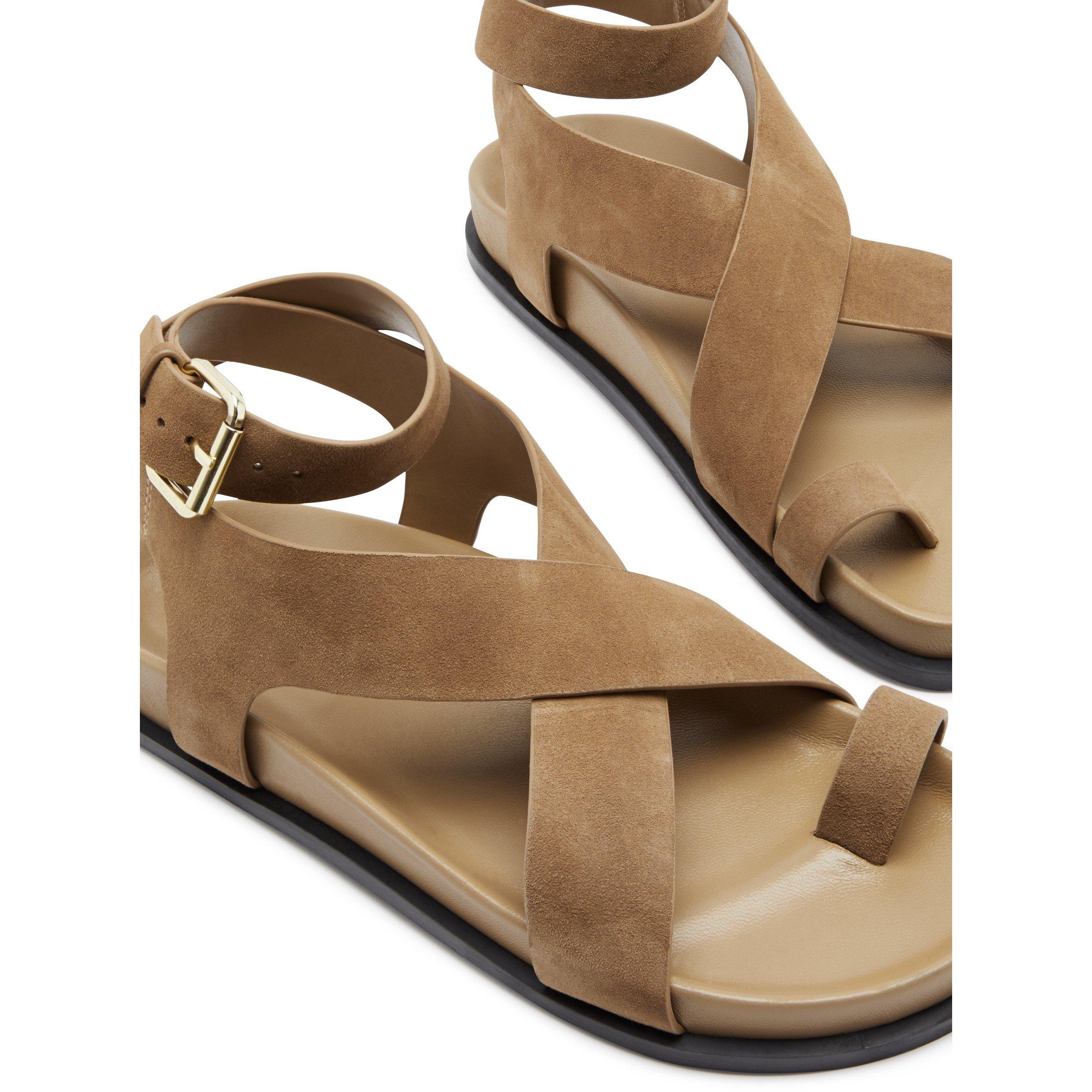 TAN - Unknown - JALEN SUEDE SANDAL - 4