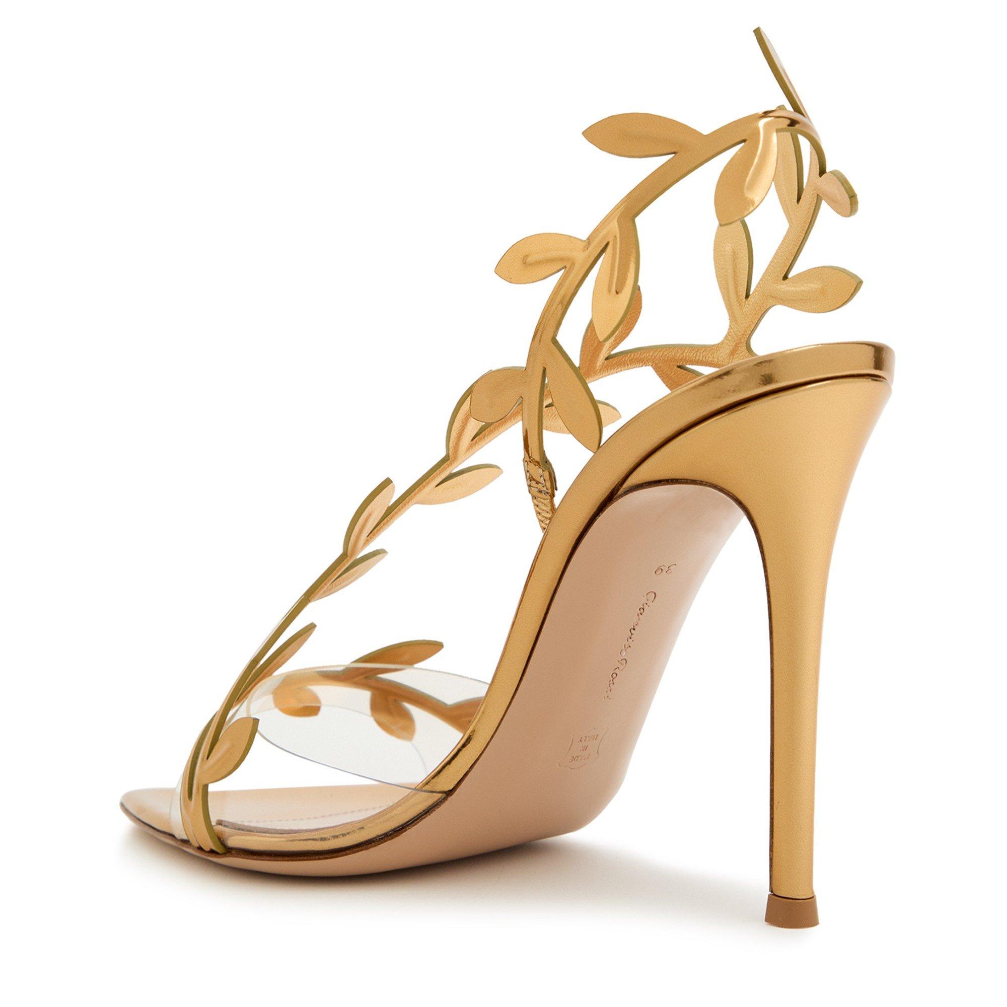 GOLD - Gianvito Rossi - LEAF SANDAL - 2