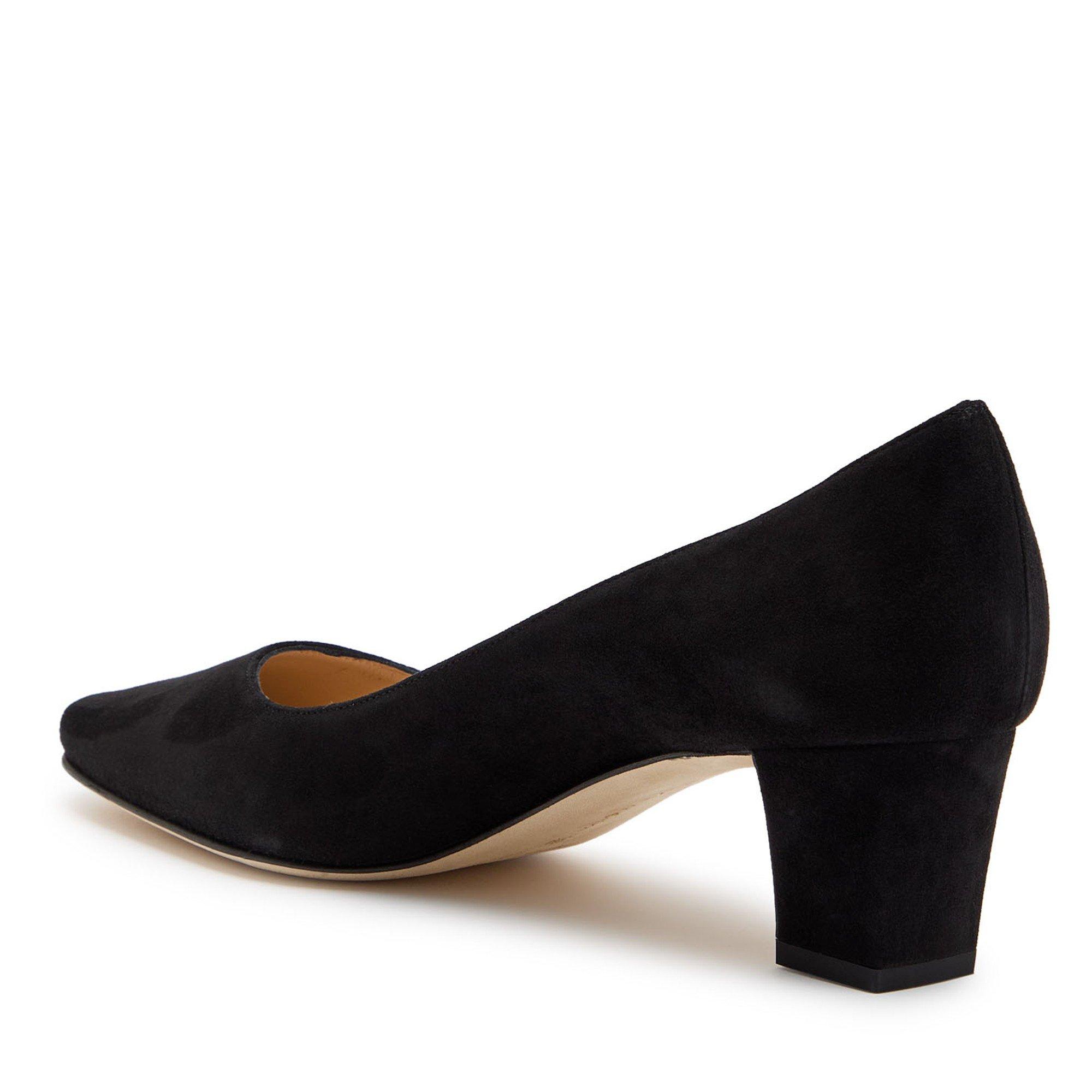 BLACK - Manolo Blahnik - OKKATOPLA SUEDE PUMP 50 - 2