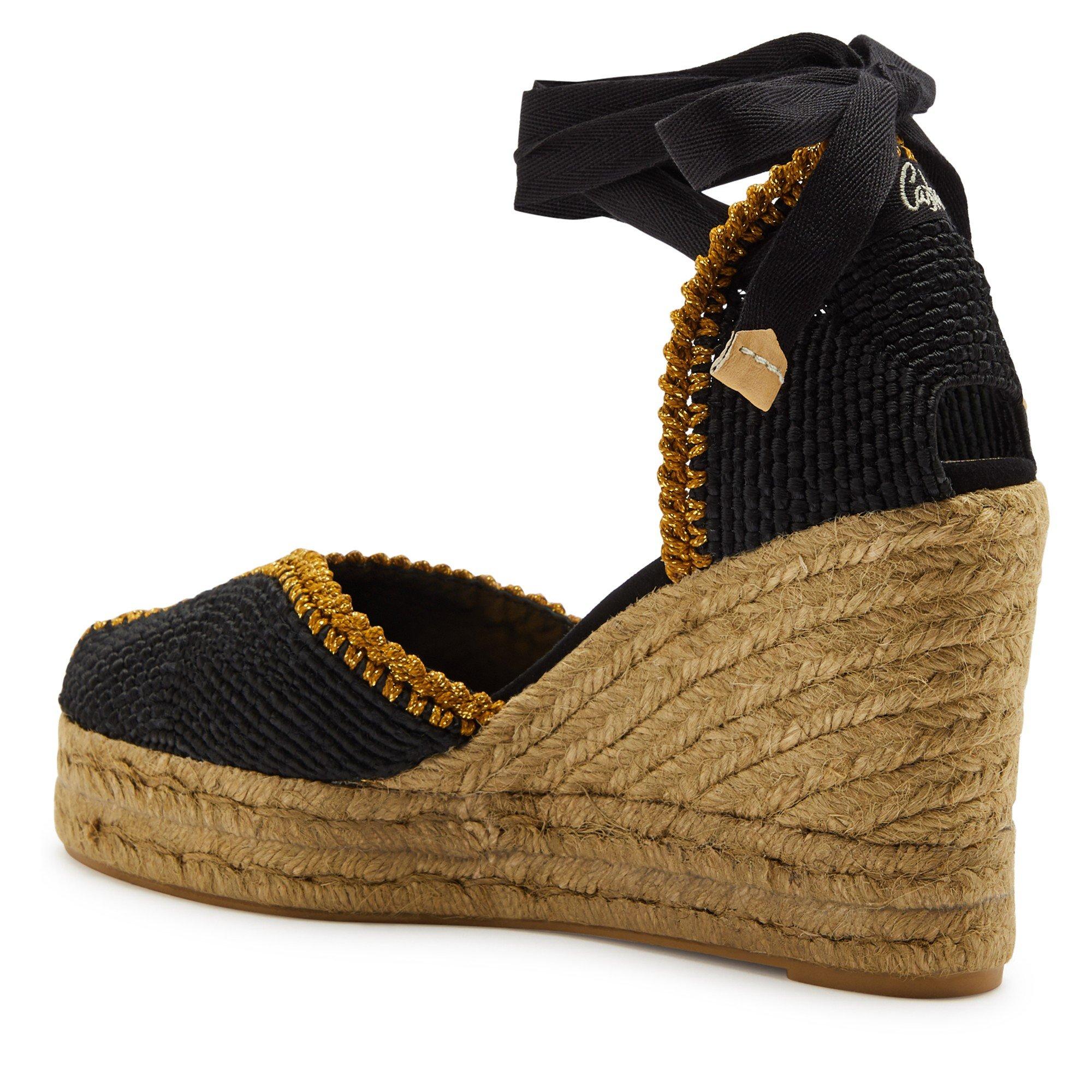 BLACK AND OTHER - Castaner - COEUR WEDGE 8CM - 2