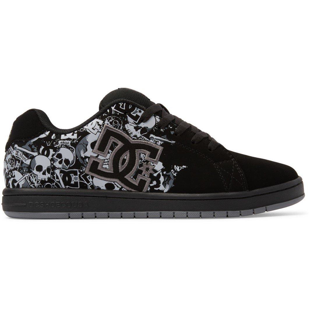 Black/Print - DC - Men's Gaveler Low Skate Shoes - 1