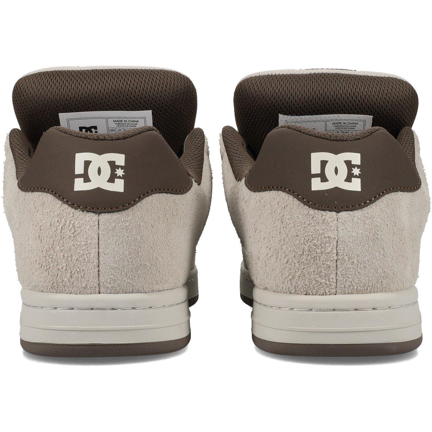 Siva smeđa/bijela - DC - Men's Gaveler Low Skate Shoes - 4