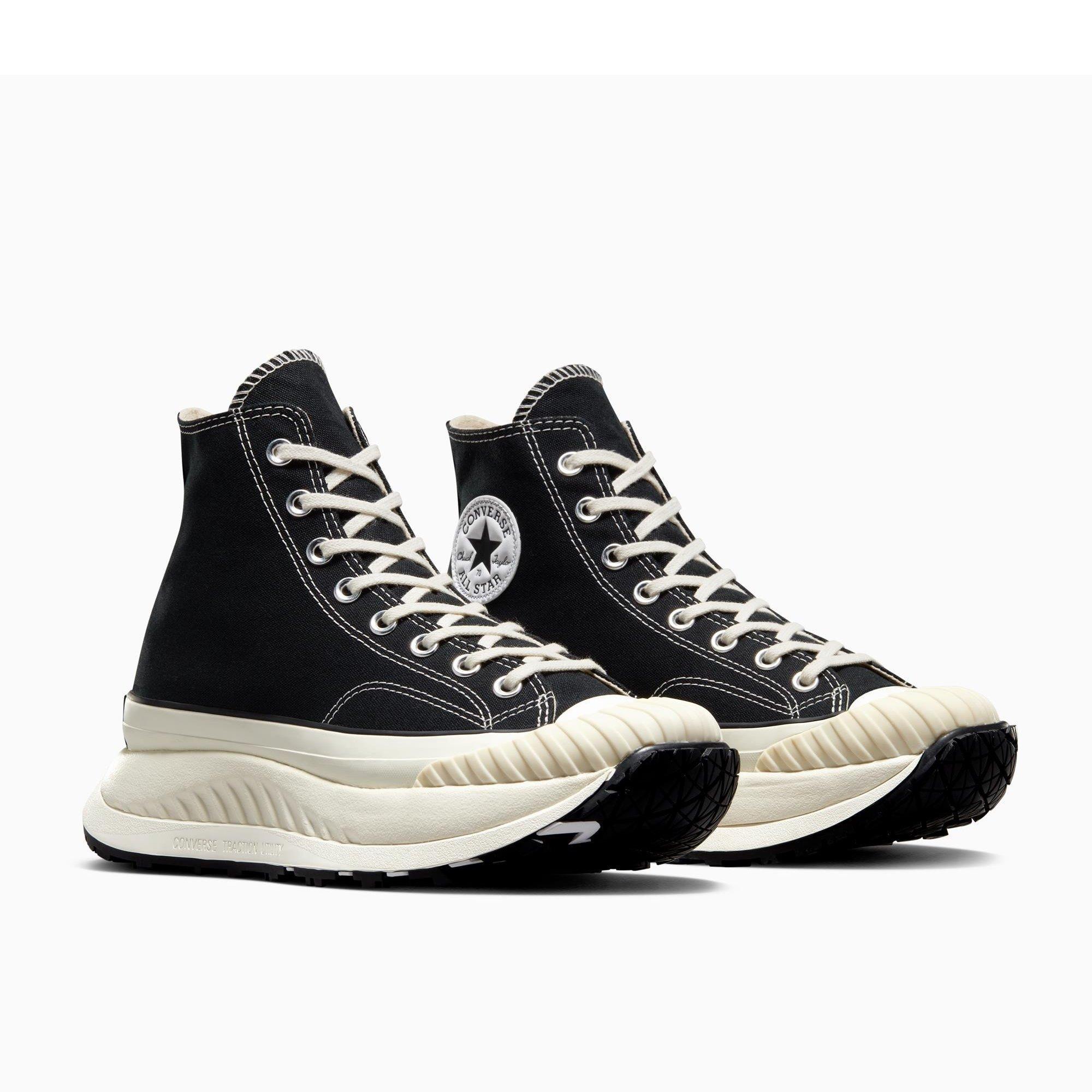 001-Black/Egr - Converse - Unisex Adults Chuck 70 At Cx Platform High-Top Trainers - 3