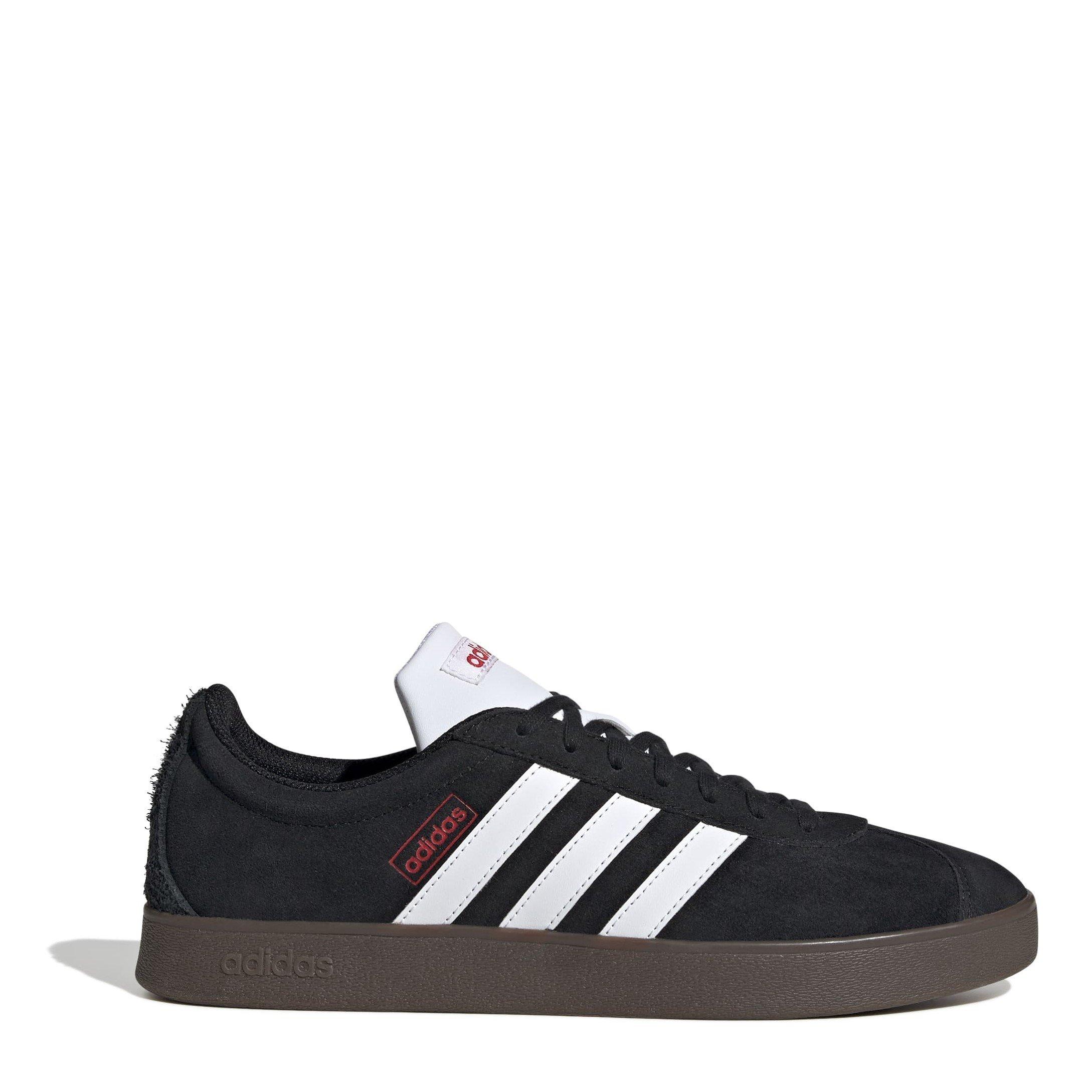 Zwart/Wit/Rood - adidas - VL Court 2.0 Shoes Mens - 1