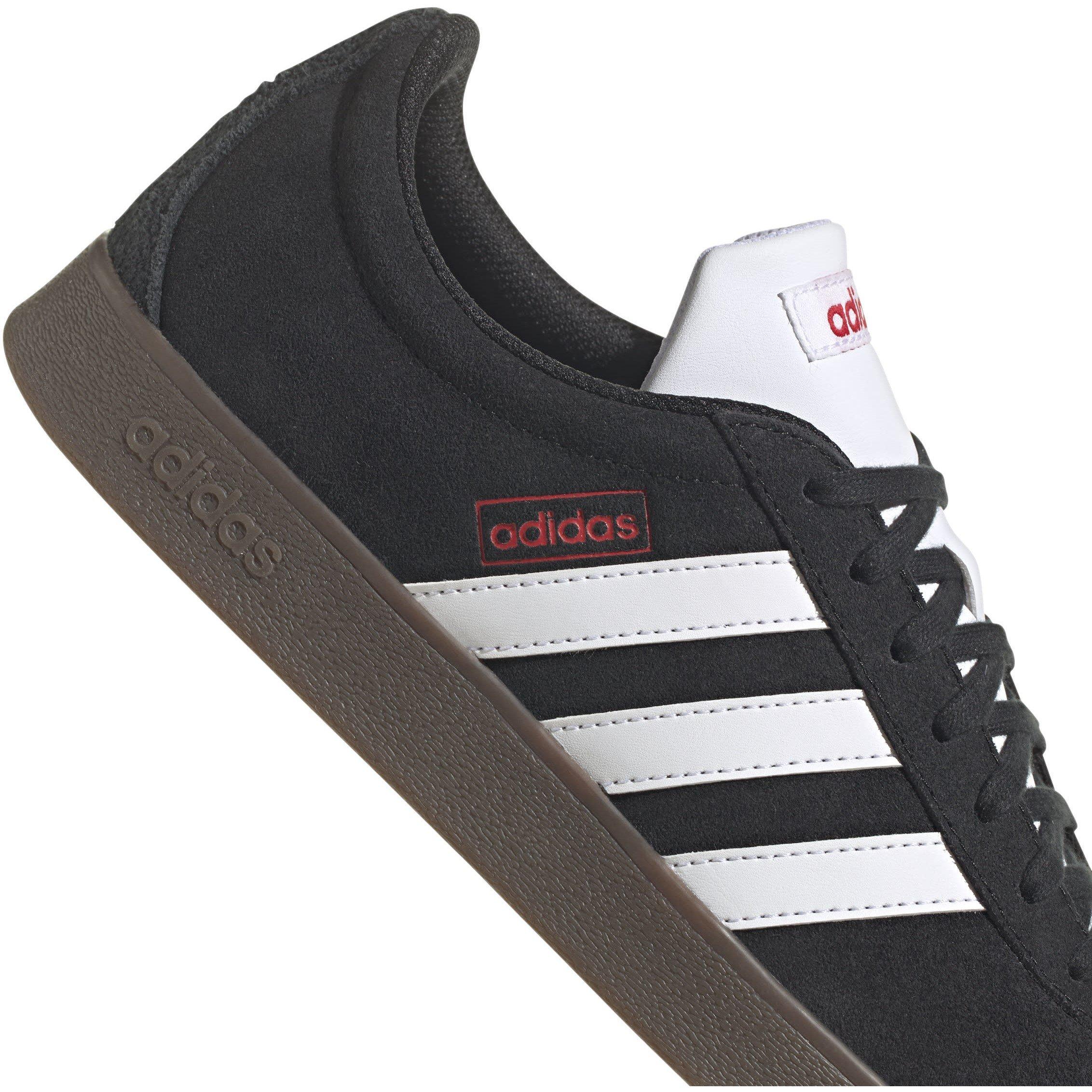Zwart/Wit/Rood - adidas - VL Court 2.0 Shoes Mens - 8
