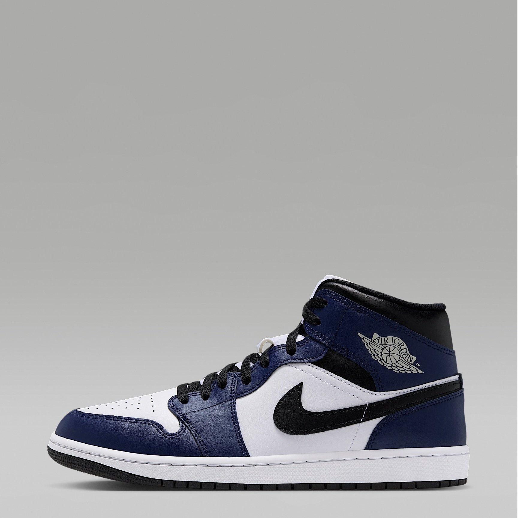 White/Tech Grey - Air Jordan - Jordan 1 Mid Sn64 - 2