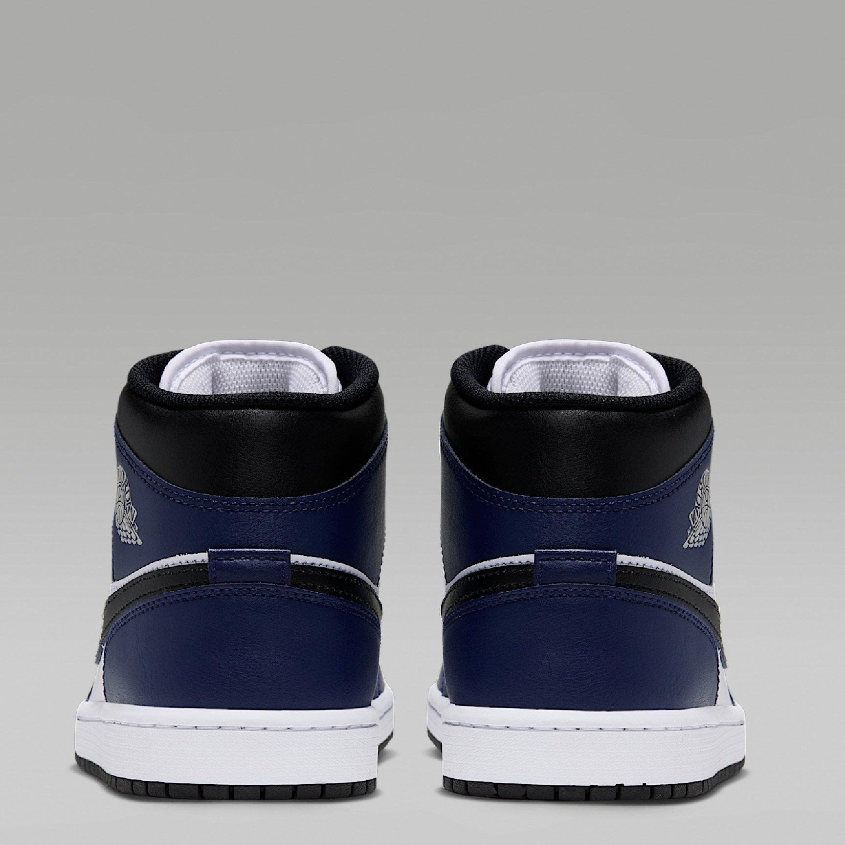 White/Tech Grey - Air Jordan - Jordan 1 Mid Sn64 - 5