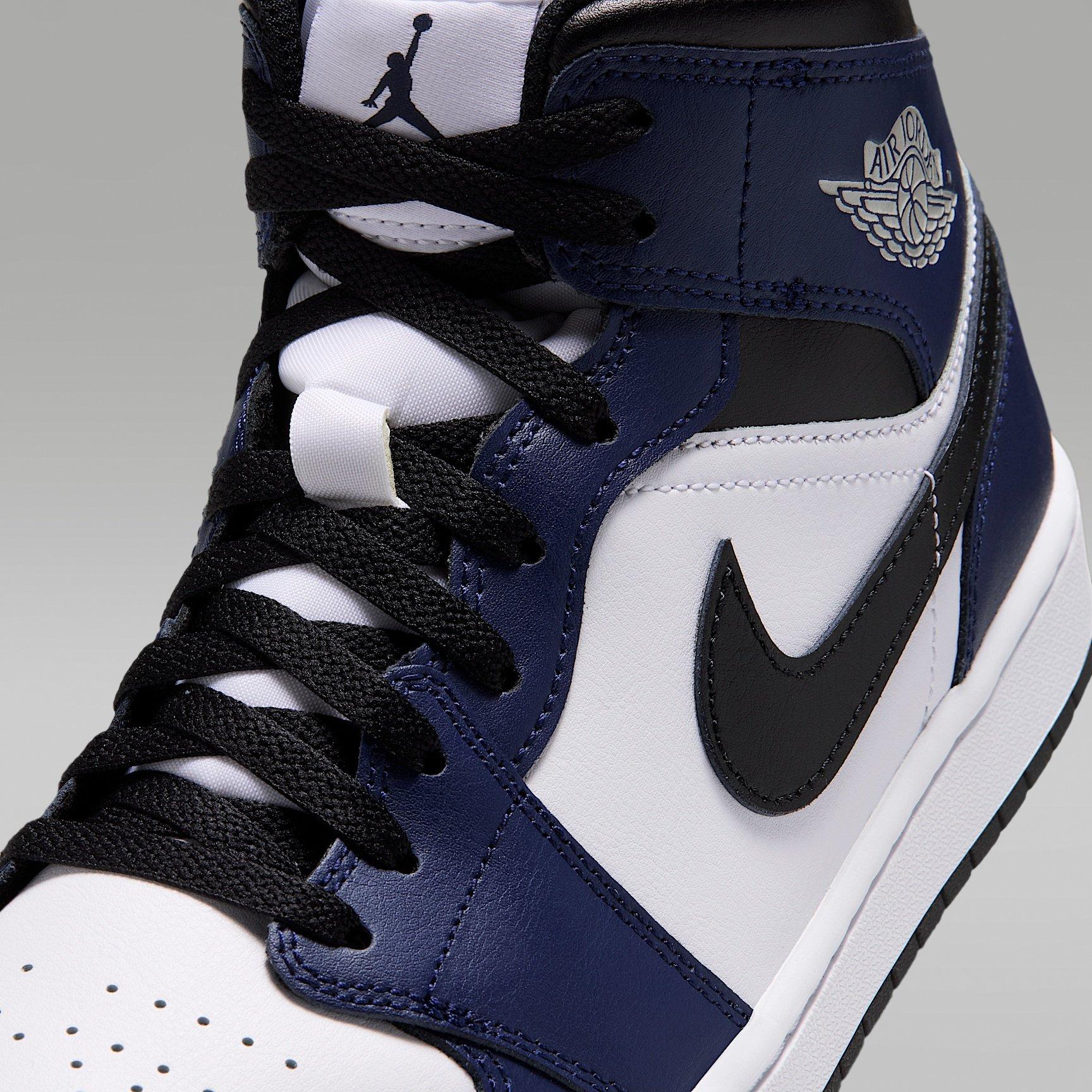 White/Tech Grey - Air Jordan - Jordan 1 Mid Sn64 - 7