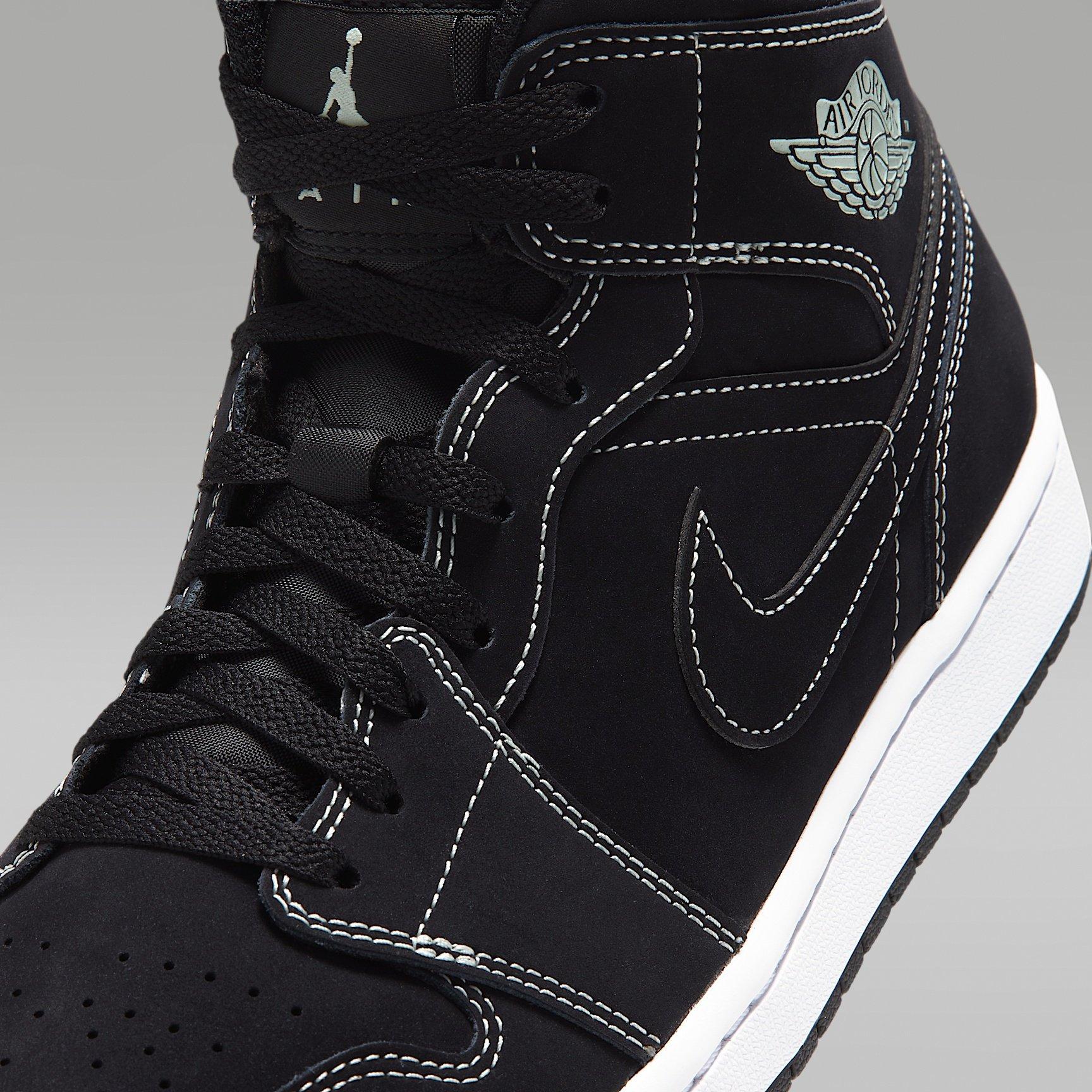 Black/Pistachio - Air Jordan - Jordan 1 Mid Sn64 - 7