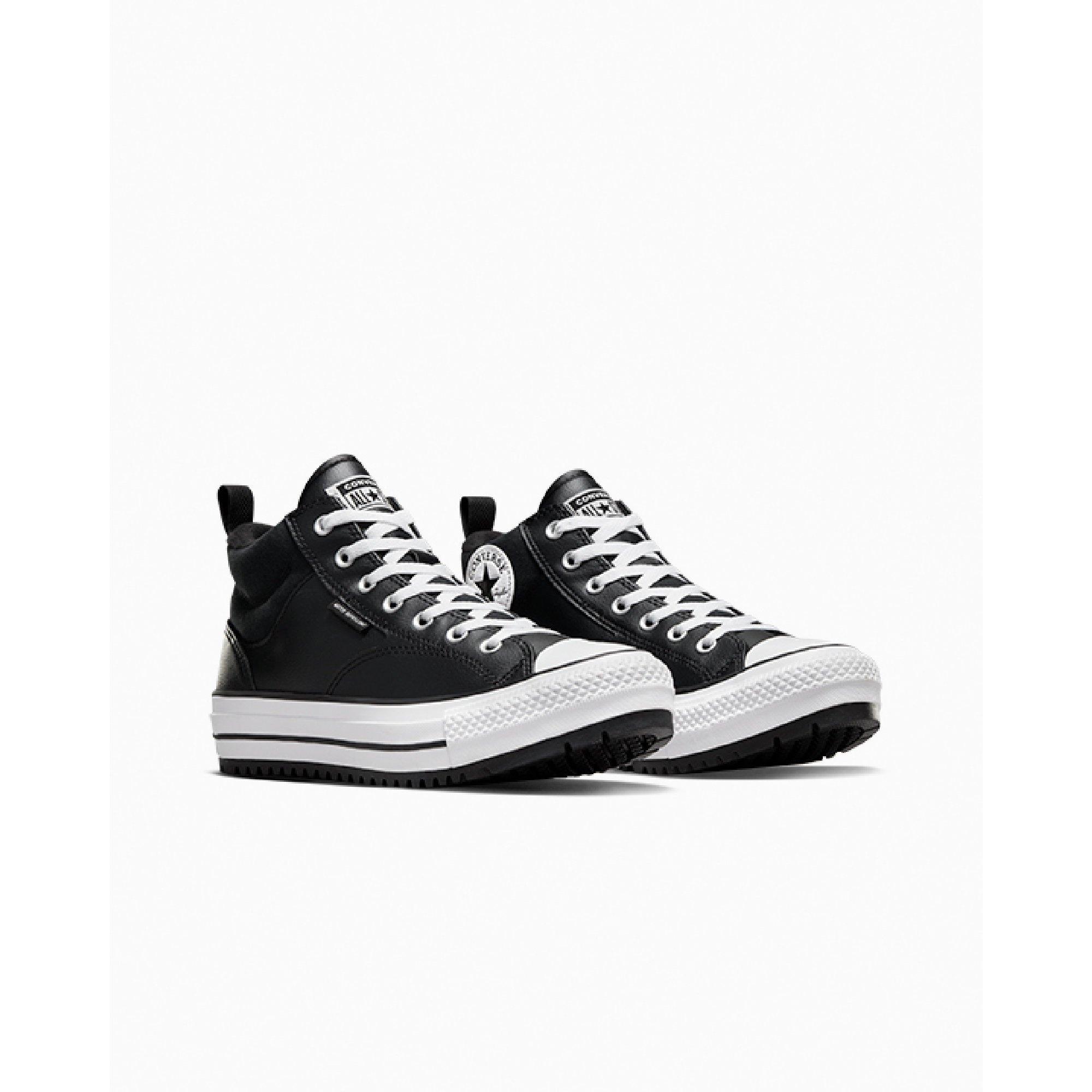 001-Black/Whi - Converse - Unisex Adults Chuck Taylor All Star Mal High-Top Trainers - 4