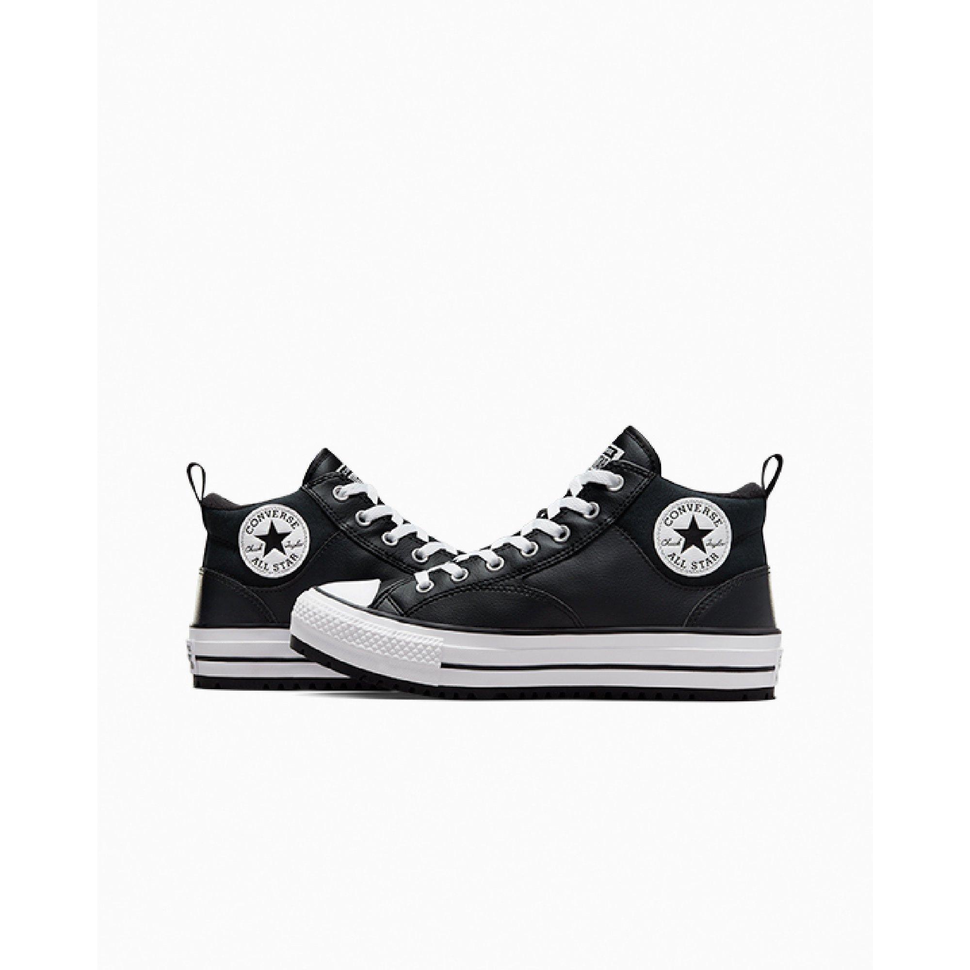 001-Black/Whi - Converse - Unisex Adults Chuck Taylor All Star Mal High-Top Trainers - 6