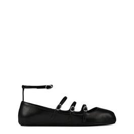 Alexander McQueen Buckled Ballet Pumps