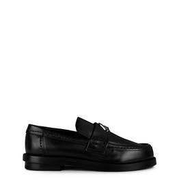Alexander McQueen Seal-Plaque Loafers