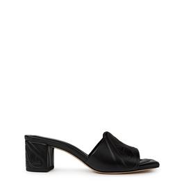 Alexander McQueen Logo 50 Mm Heeled Mules