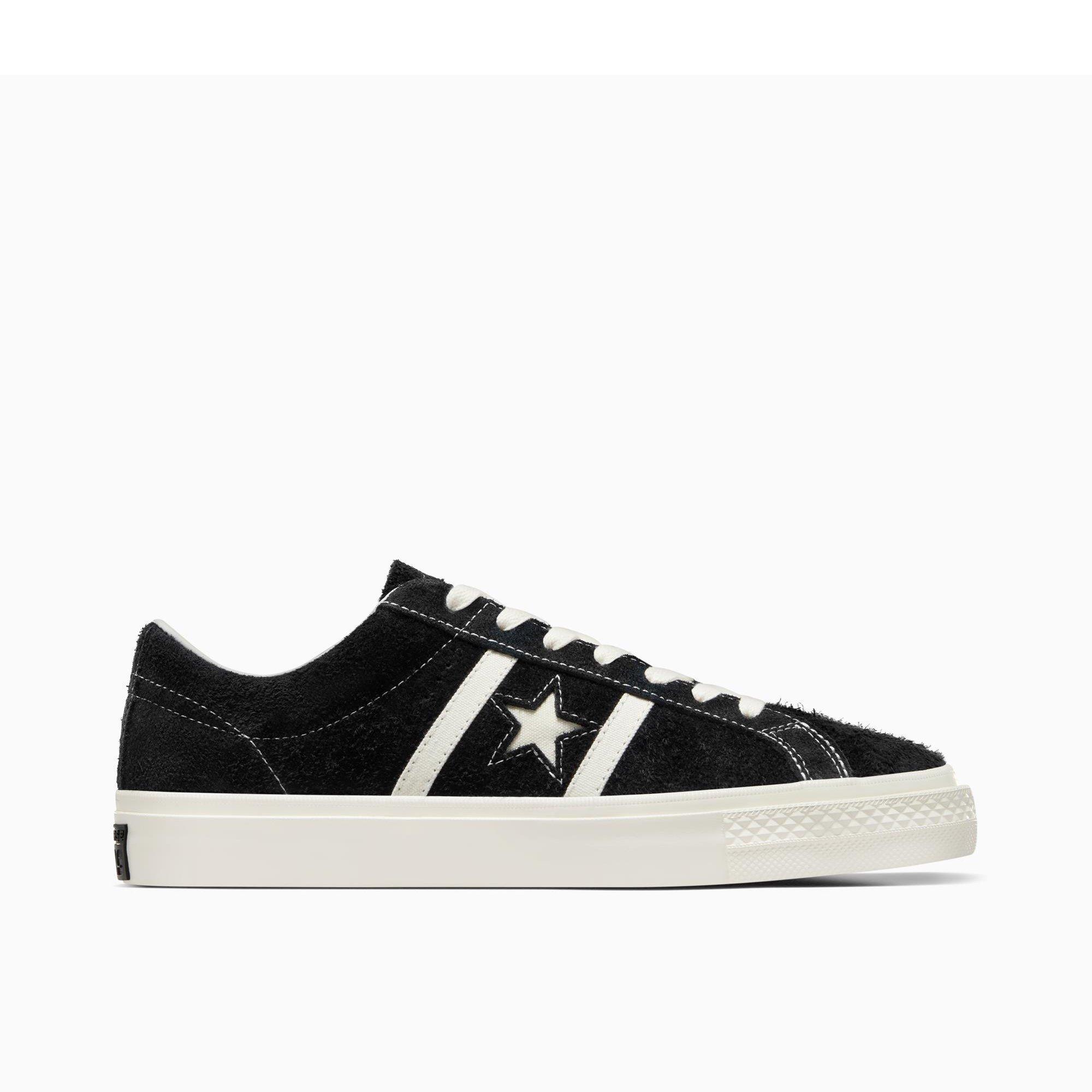 001-Black/Egr - Converse - Unisex Adults One Star Academy Pro Suede Skate Shoes - 1