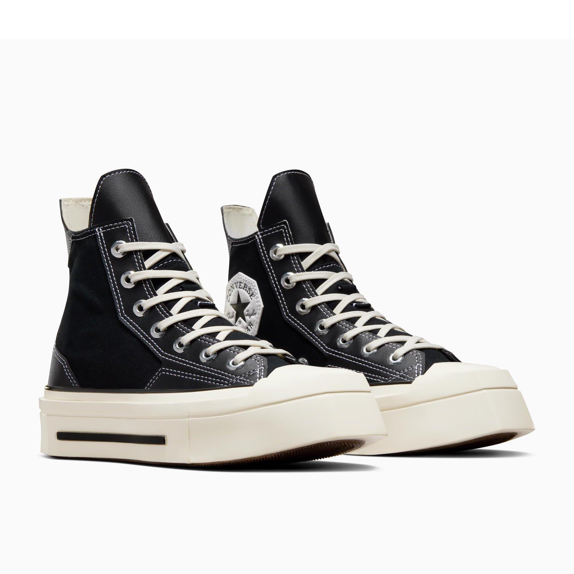 001-Black/Bla - Converse - Unisex Adults Chuck 70 De Luxe Squared High-Top Trainers - 3