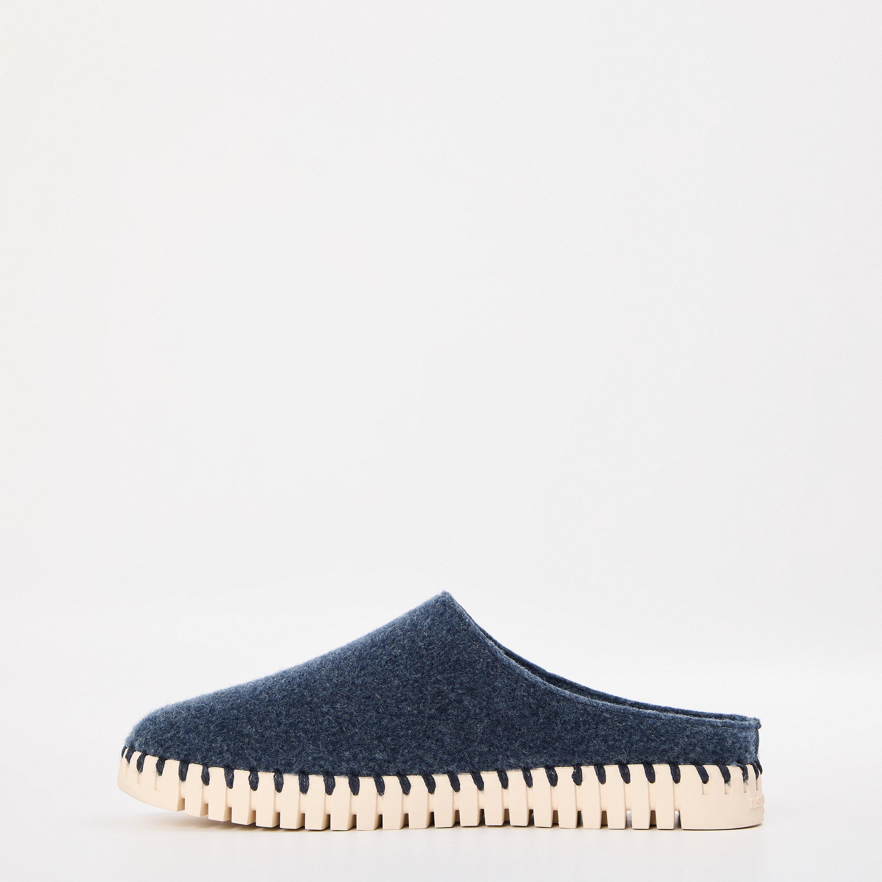 Blue - Ilse Jacobsen - Women's Flats Canvas Slip-On Trainers - 2