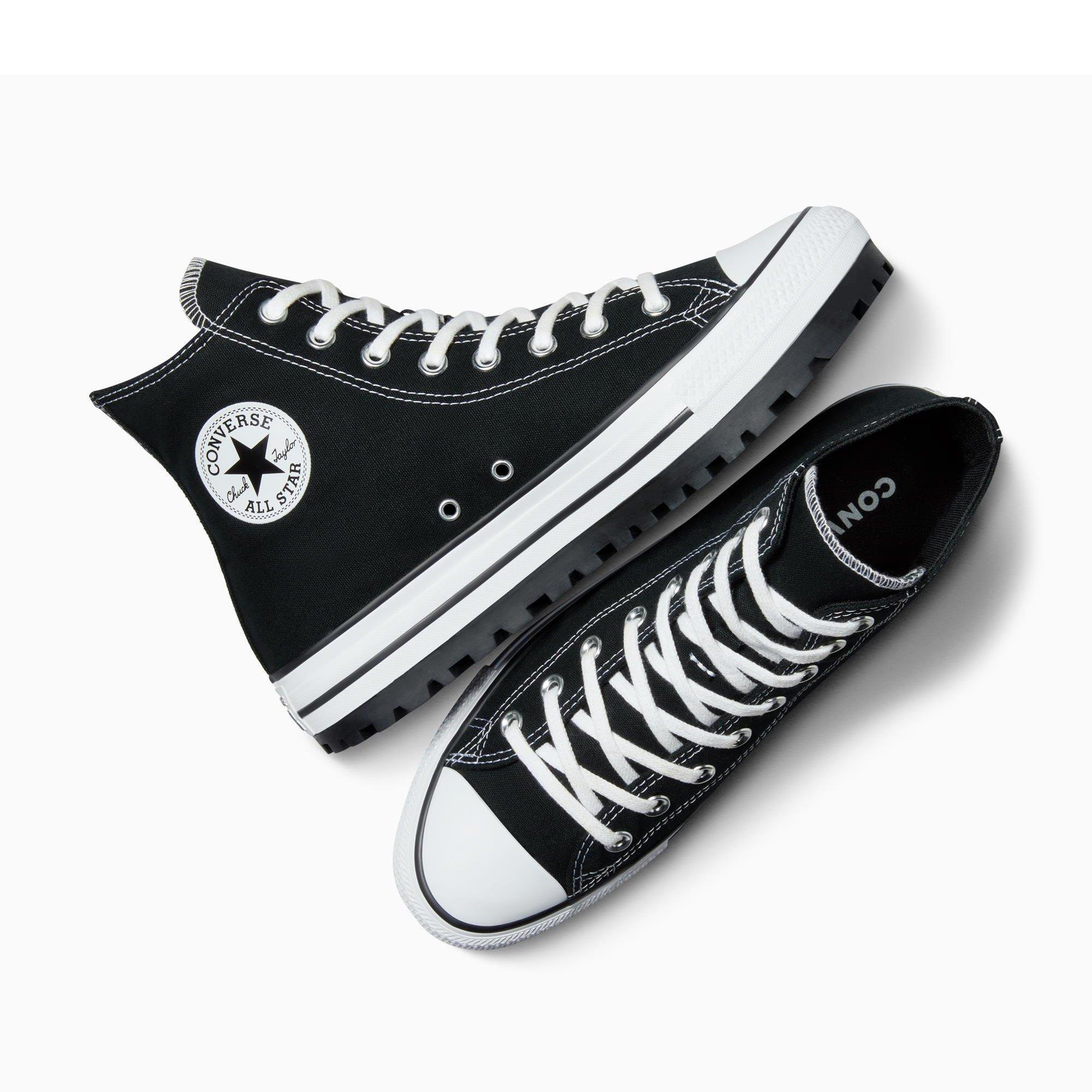 001-Black - Converse - Unisex Chuck Taylor All Star Cit High-Top Trainers - 4