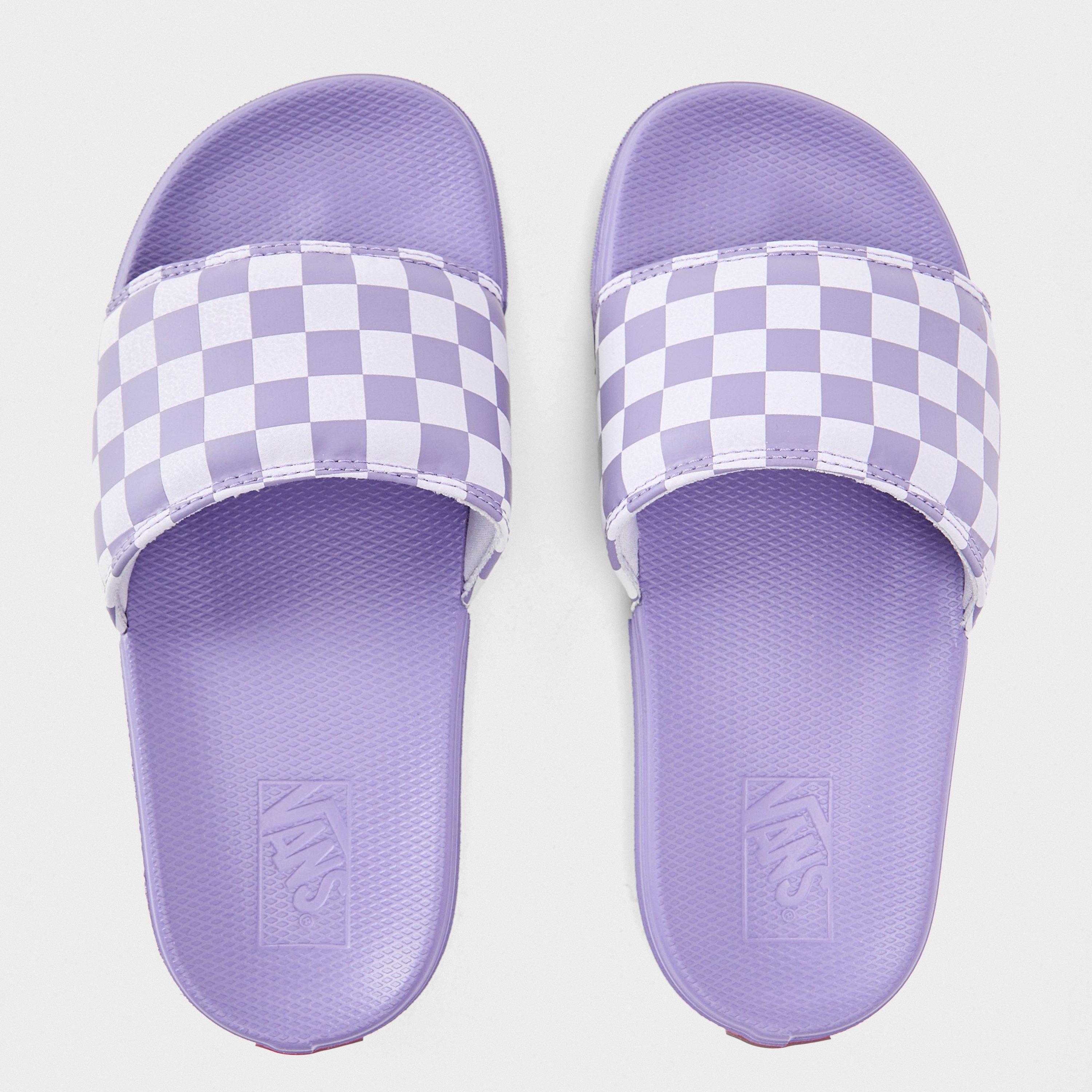 Purple Haze - Vans - La Costa Checkerboard Canvas Trainers - 4