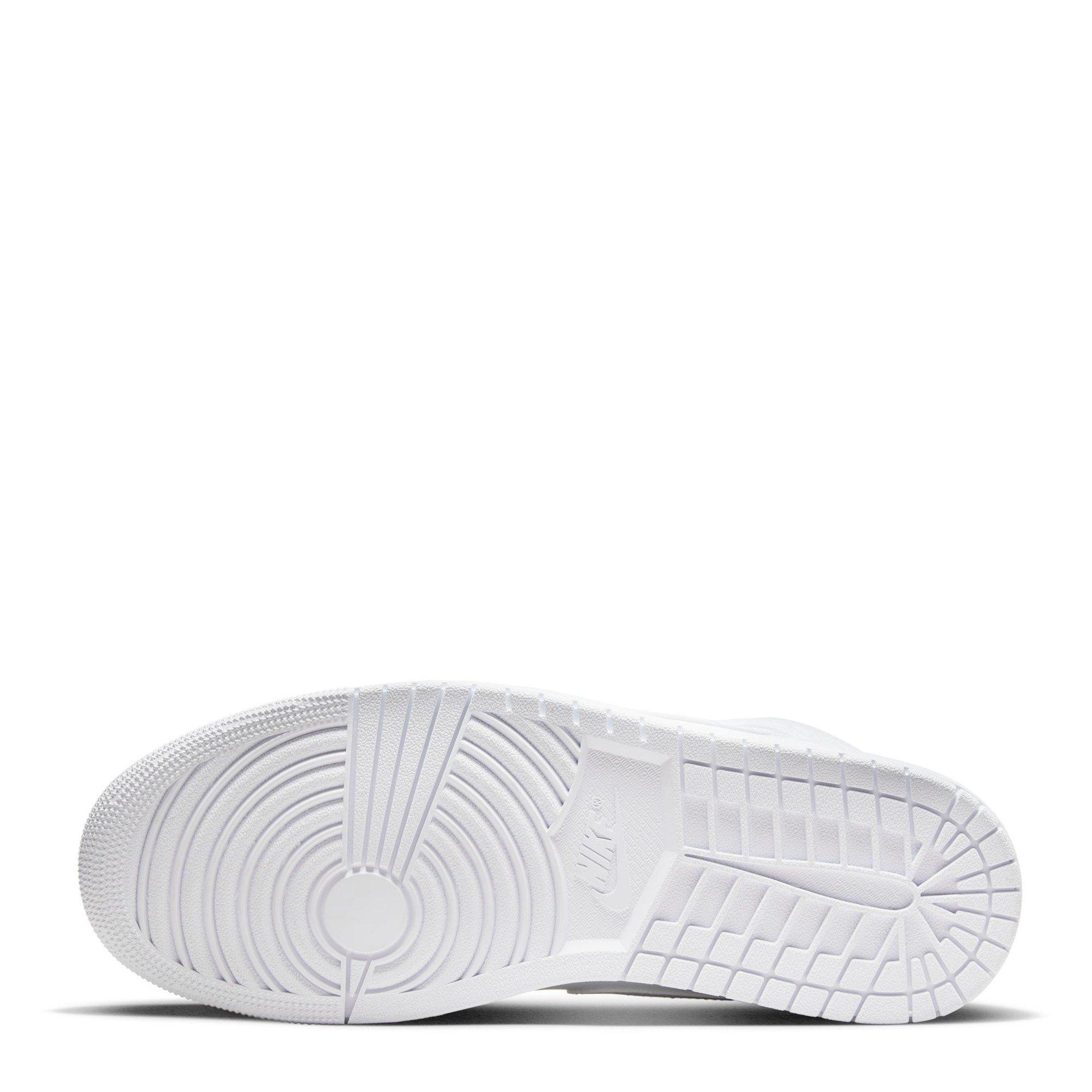 White/White - Air Jordan - Men's High-Top Trainers - 6