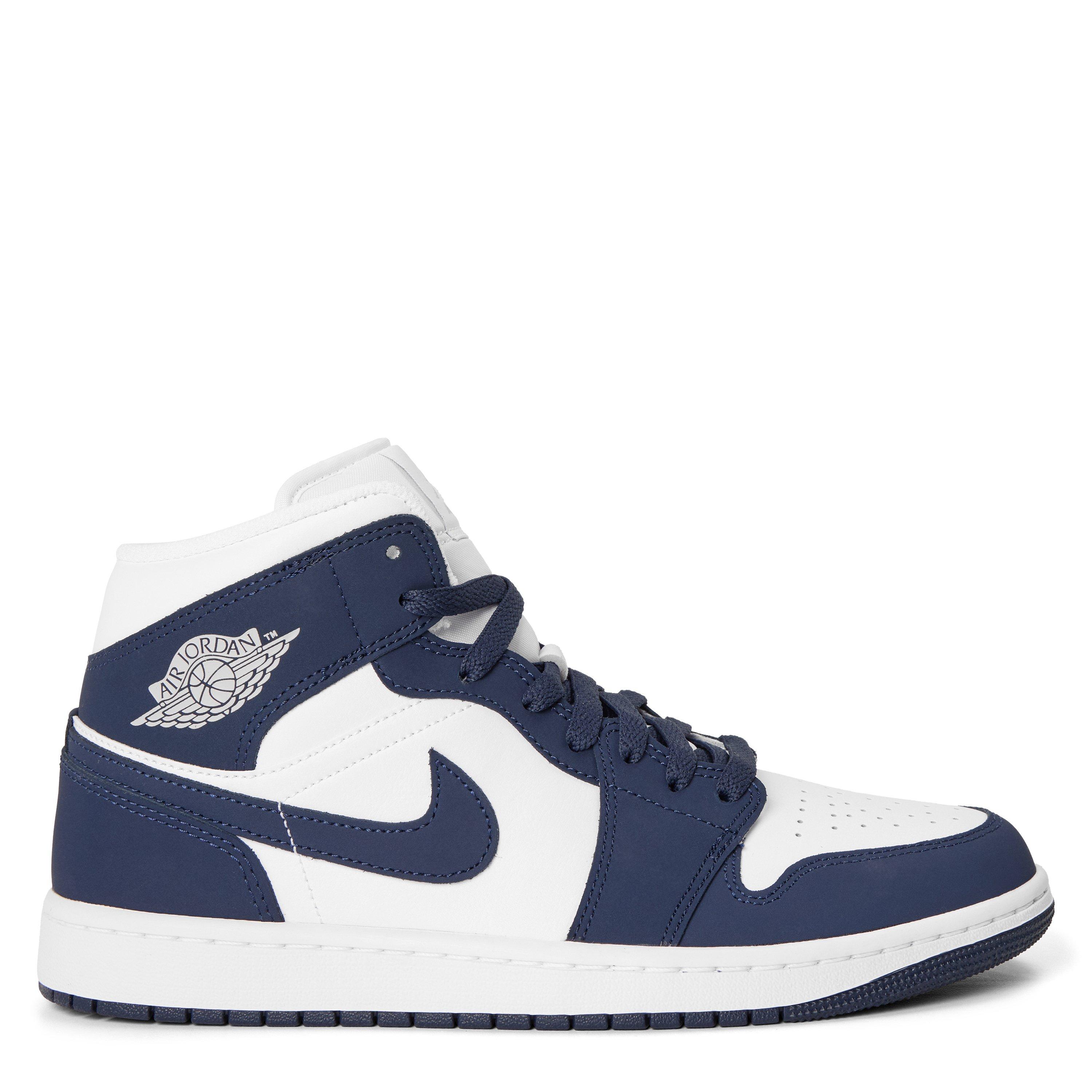 Air Jordan Men's High-Top Trainers - Obsidian/White - Size 7 (41)