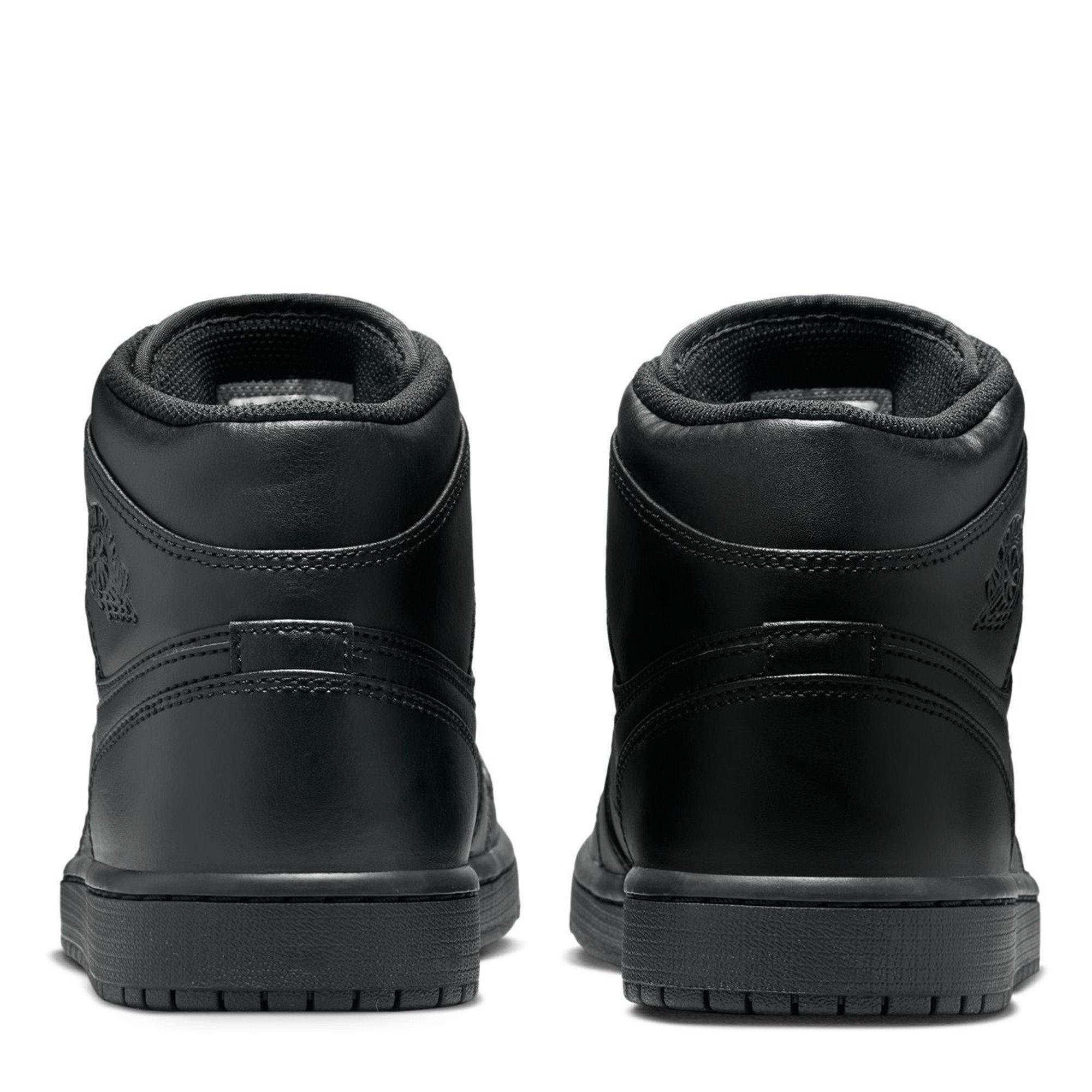 Black/Black - Air Jordan - Men's High-Top Trainers - 4
