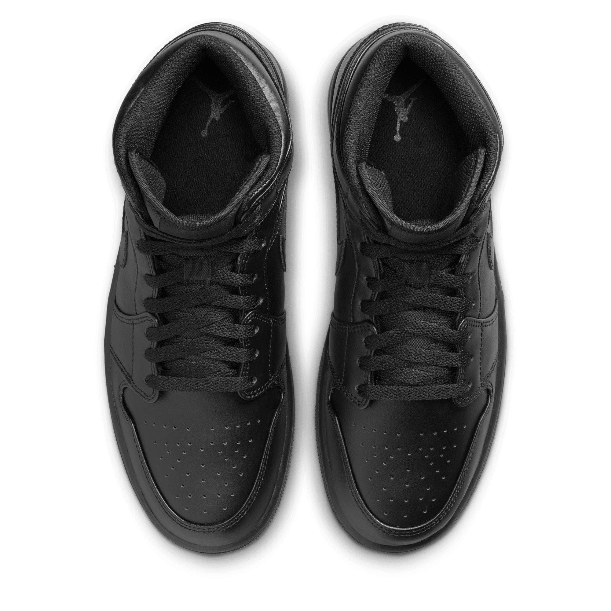 Black/Black - Air Jordan - Men's High-Top Trainers - 5