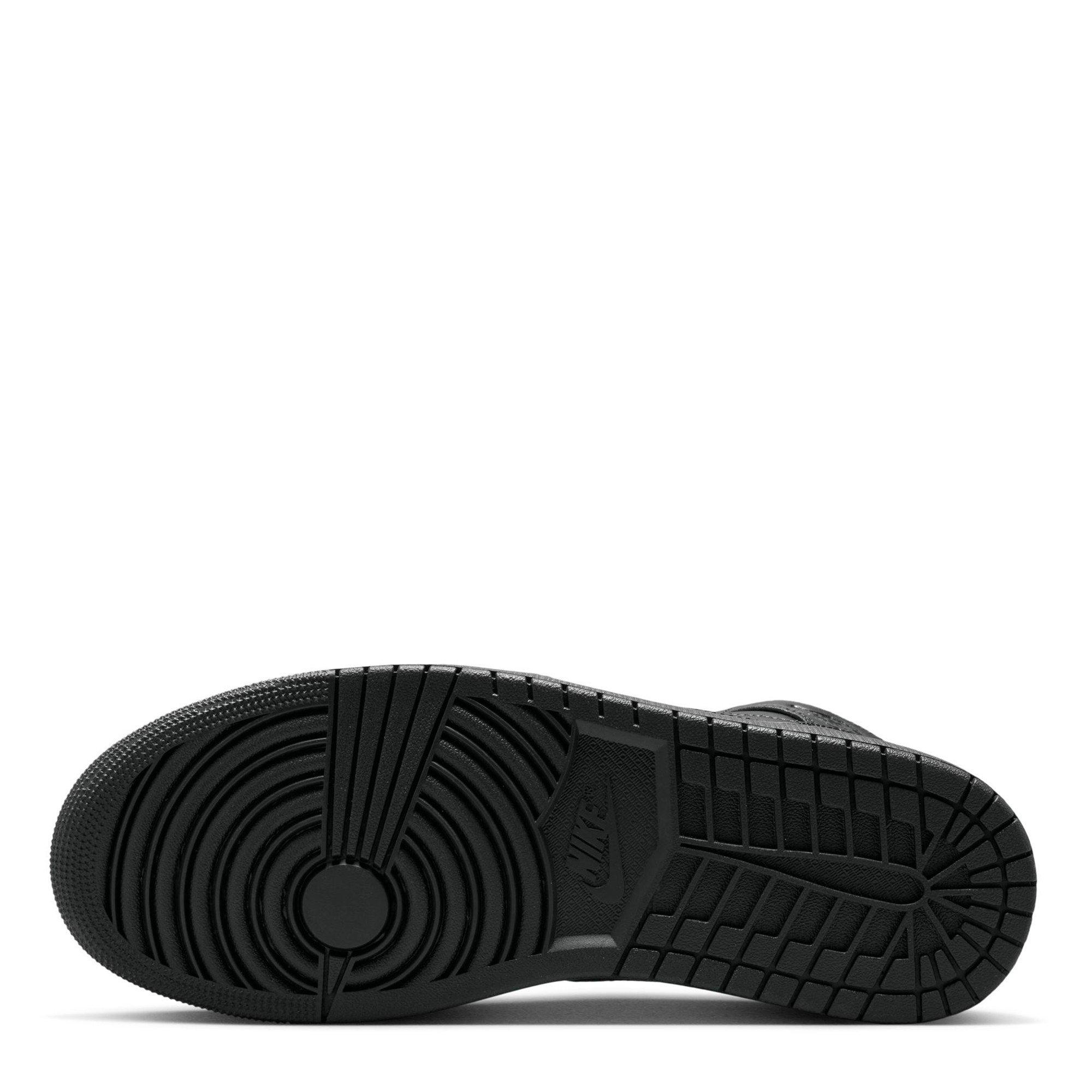 Black/Black - Air Jordan - Men's High-Top Trainers - 6