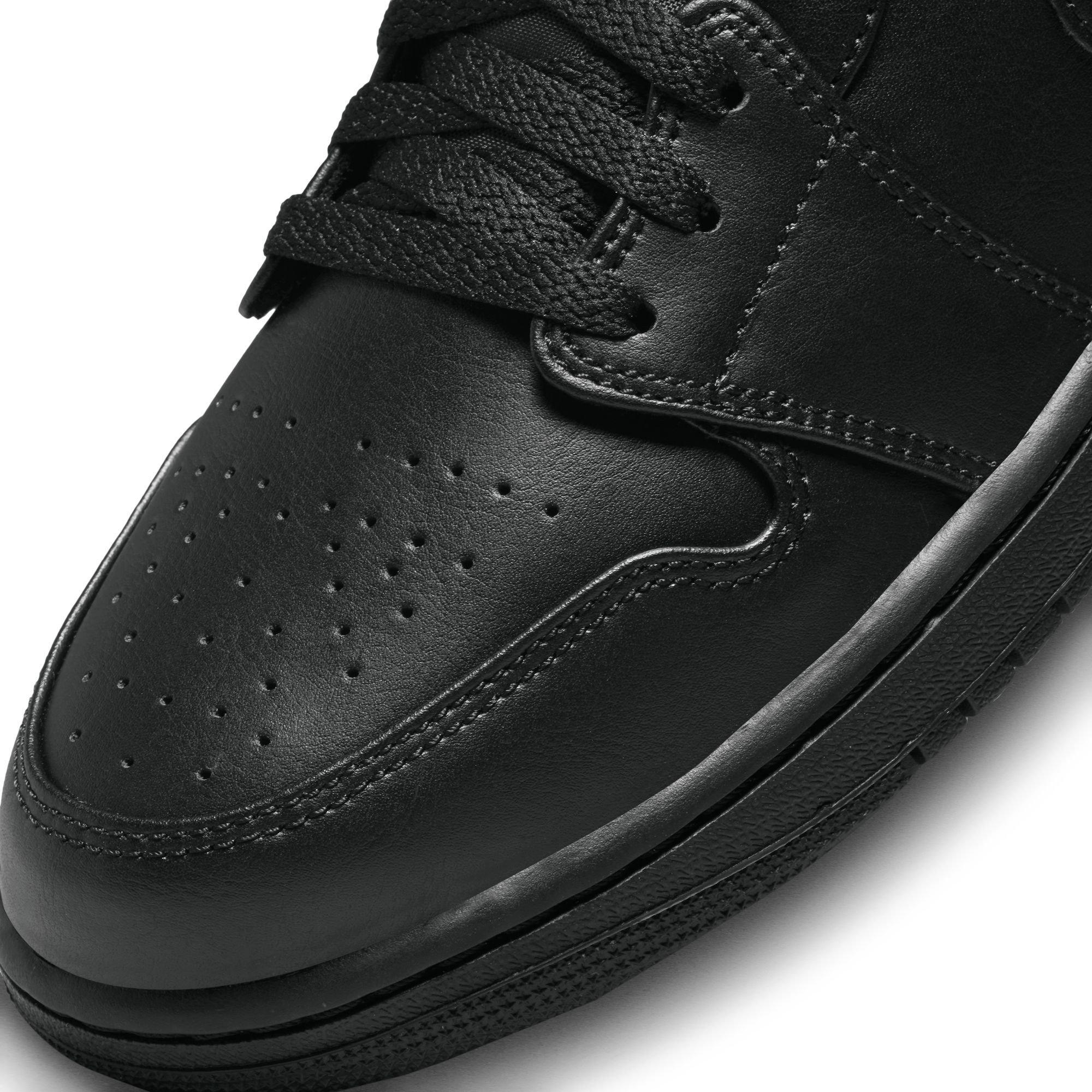 Black/Black - Air Jordan - Men's High-Top Trainers - 8