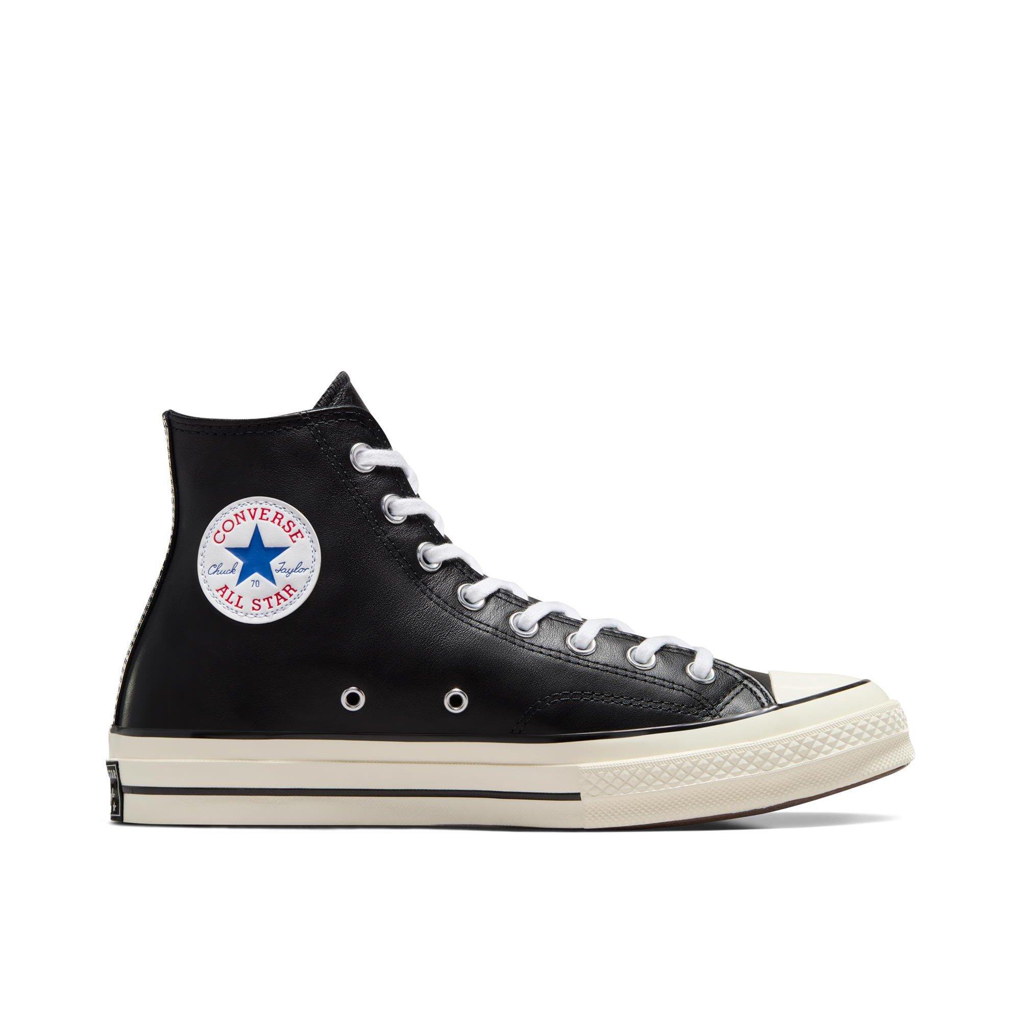 001-Black/Whi - Converse - Unisex Adults Chuck 70 Leather High-Top Trainers - 1