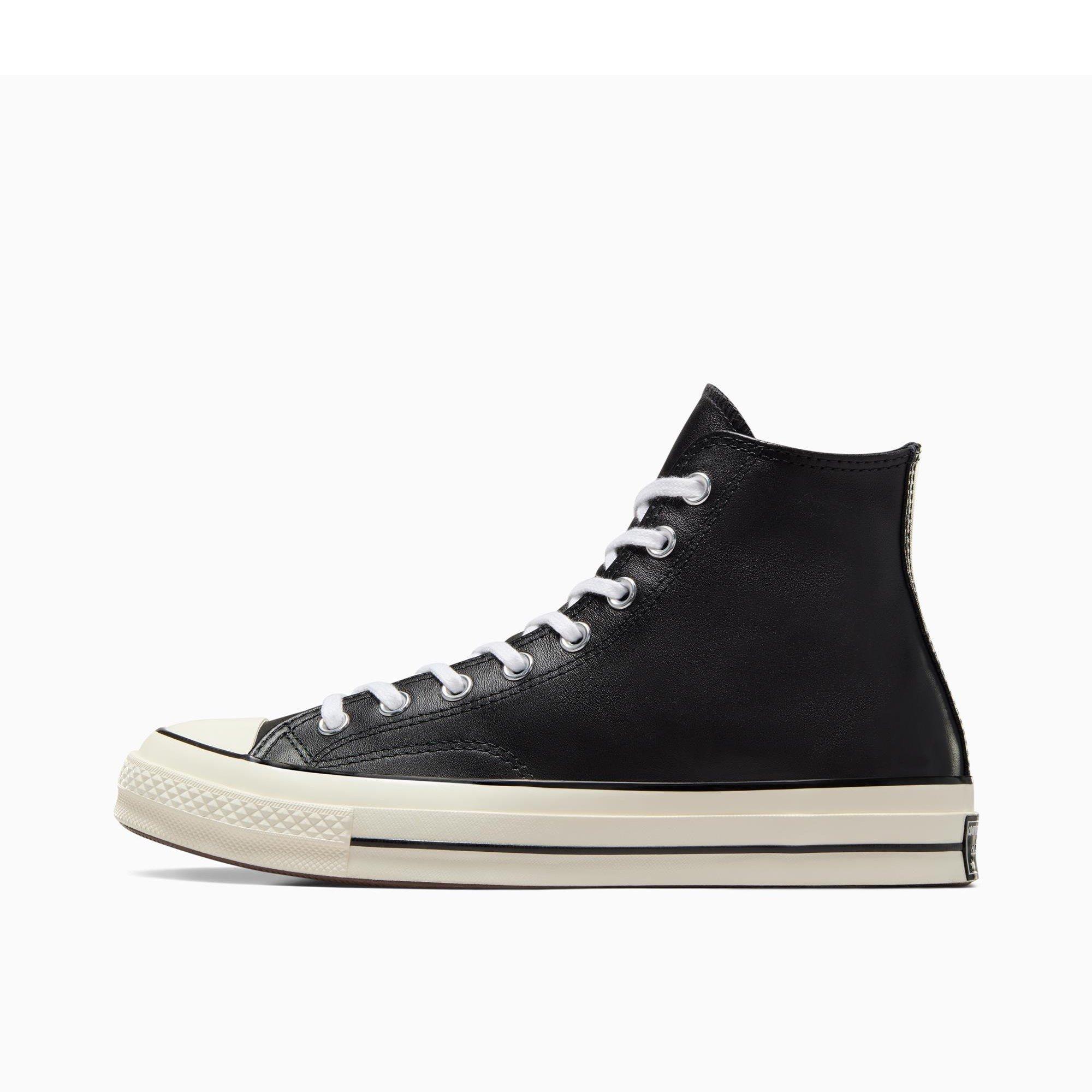 001-Black/Whi - Converse - Unisex Adults Chuck 70 Leather High-Top Trainers - 2