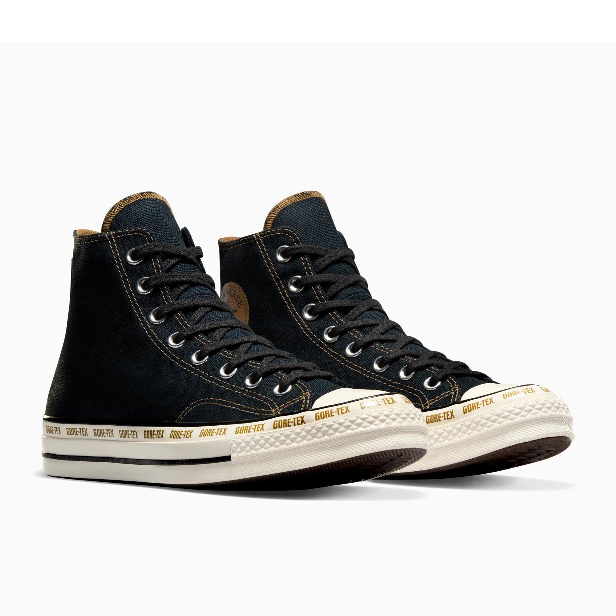 001-Black/Toa - Converse - Unisex Chuck 70 Gore-Tex High-Top Trainers - 3