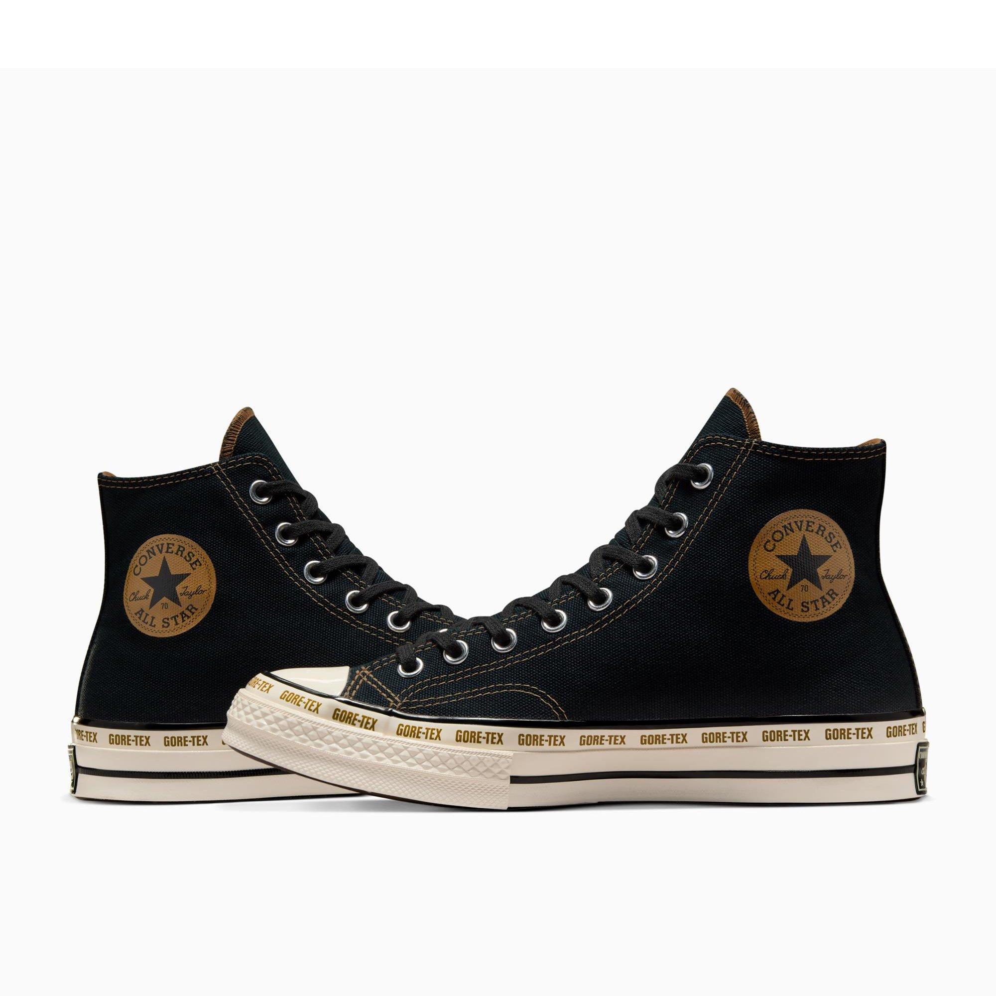 001-Black/Toa - Converse - Unisex Chuck 70 Gore-Tex High-Top Trainers - 5