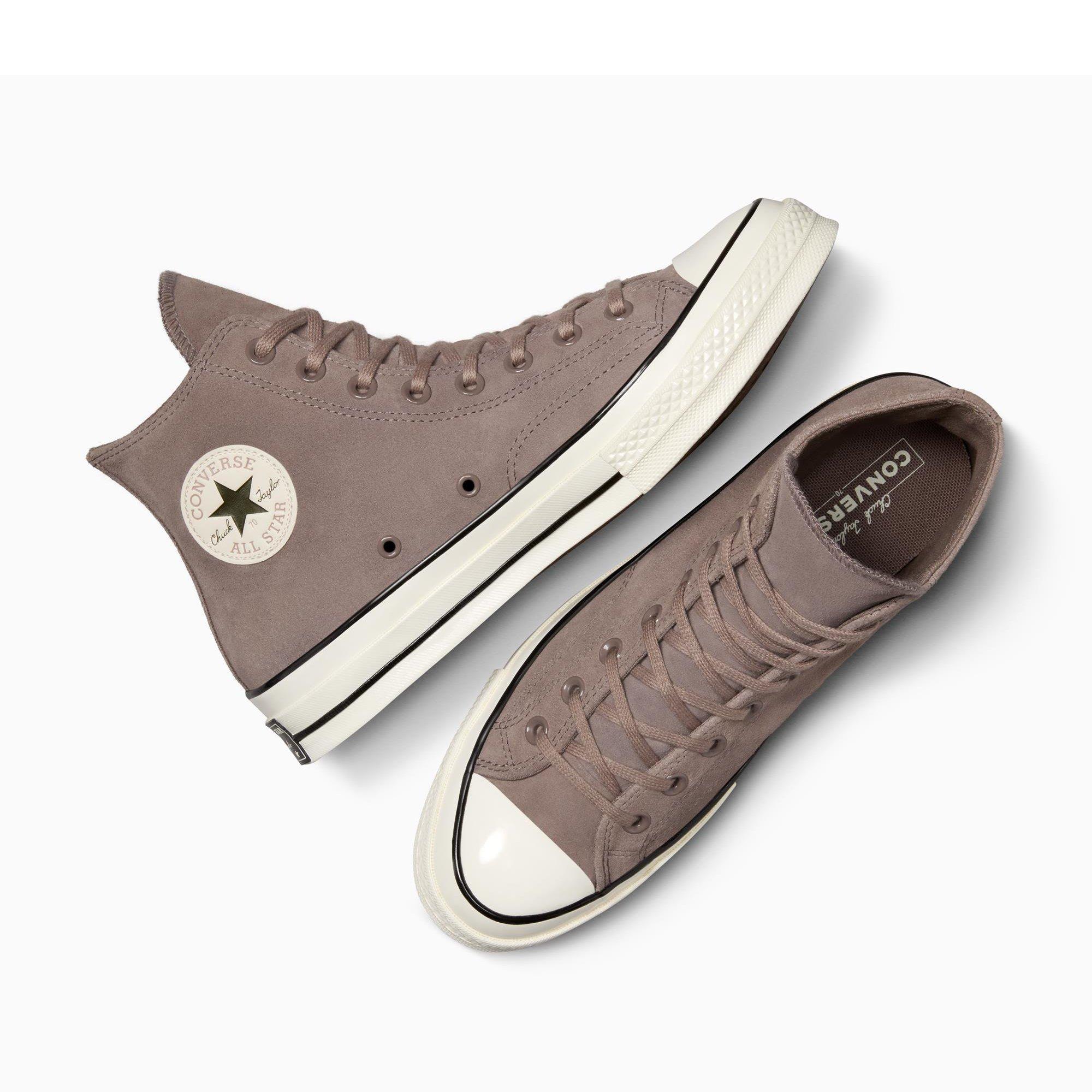 250-Pure Pumi - Converse - Unisex Chuck 70 Heritage colour S High-Top Trainers - 5
