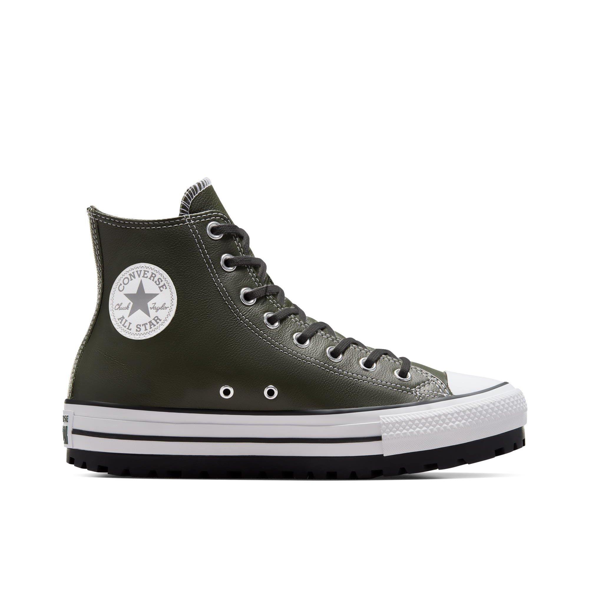 Converse  Adults Chuck Taylor All Star Cit High-Top Trainers - 371-Cave Gree - 8 (42.5)