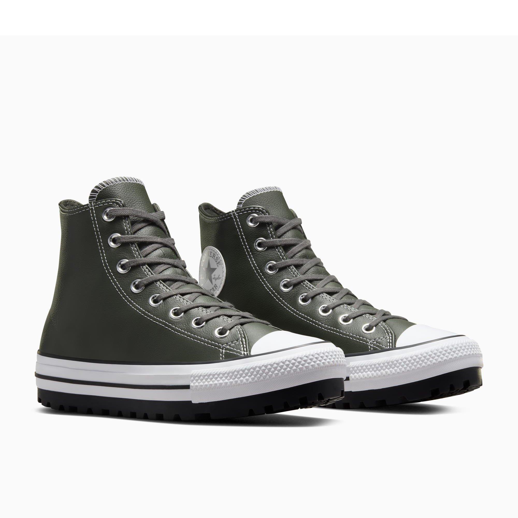 371-Cave Gree - Converse - Unisex Adults Chuck Taylor All Star Cit High-Top Trainers - 4