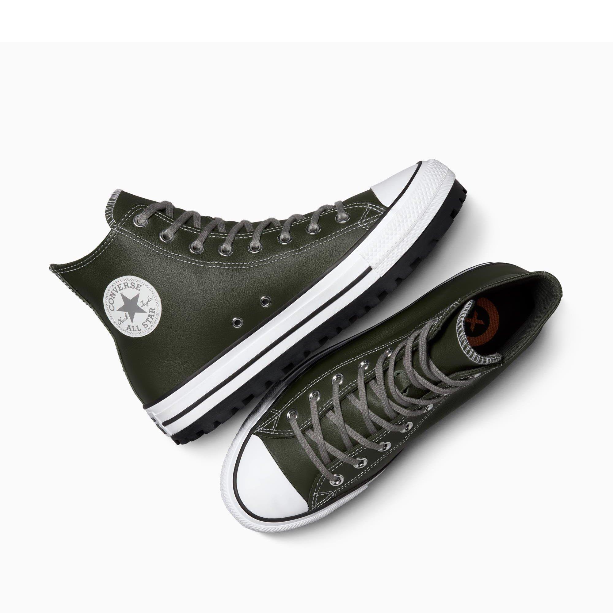 371-Cave Gree - Converse - Unisex Adults Chuck Taylor All Star Cit High-Top Trainers - 5
