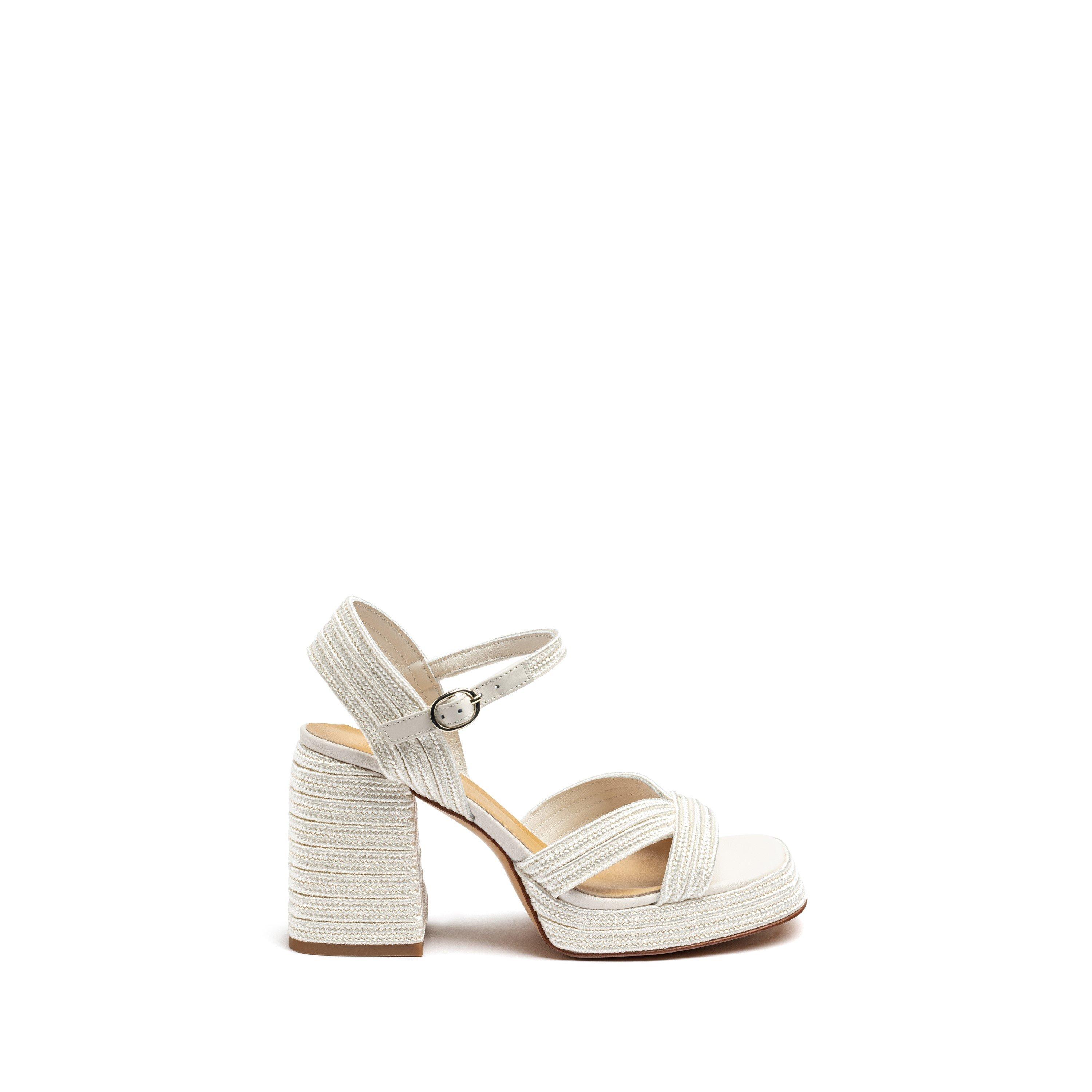Castaner Women's Valle Heeled Sandals - Blanco - 4 (37)