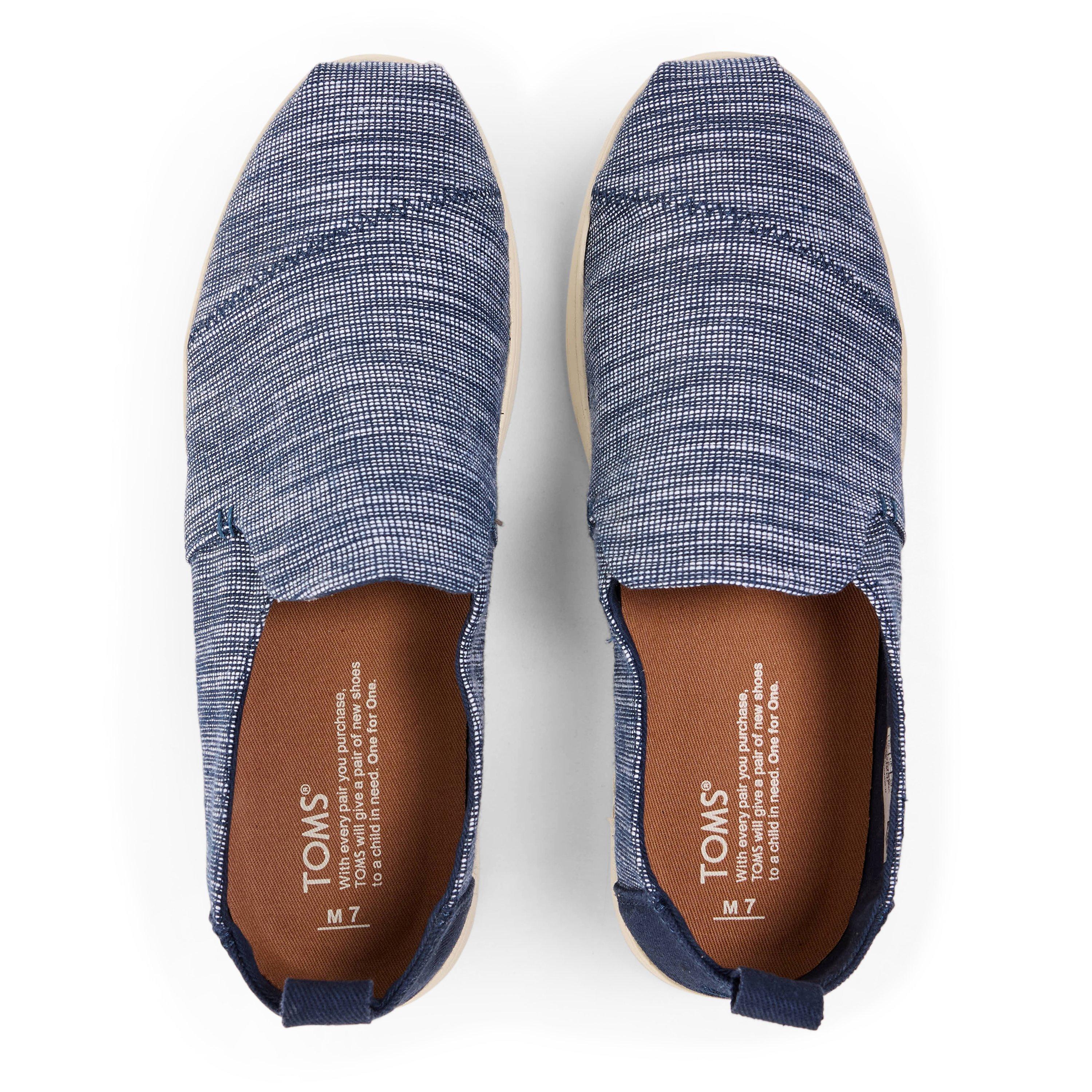 Navy Str Chambr - Toms - Dalp Slip On Mens - 4
